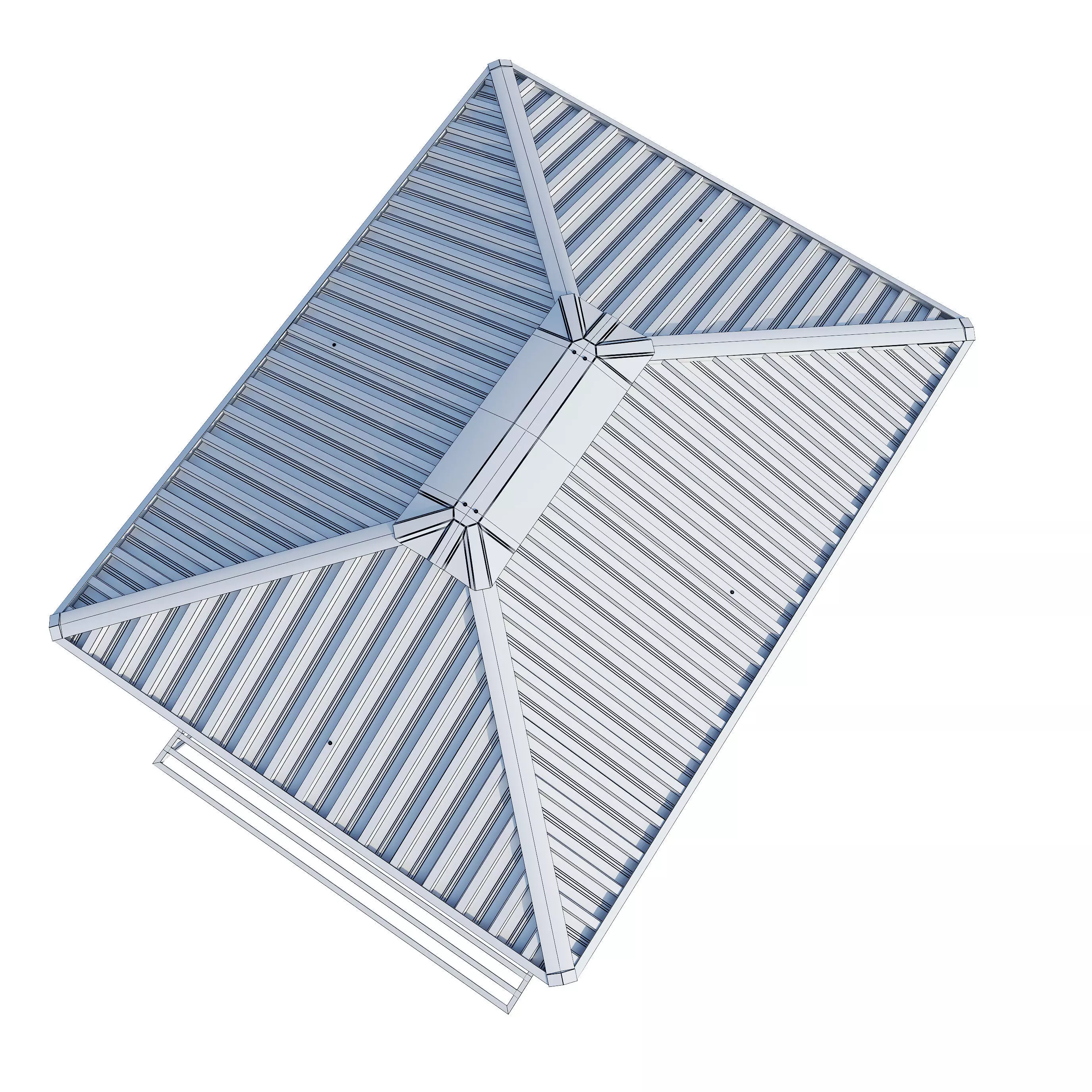 Terni Garden Point Mini Gazebo 3D model_26