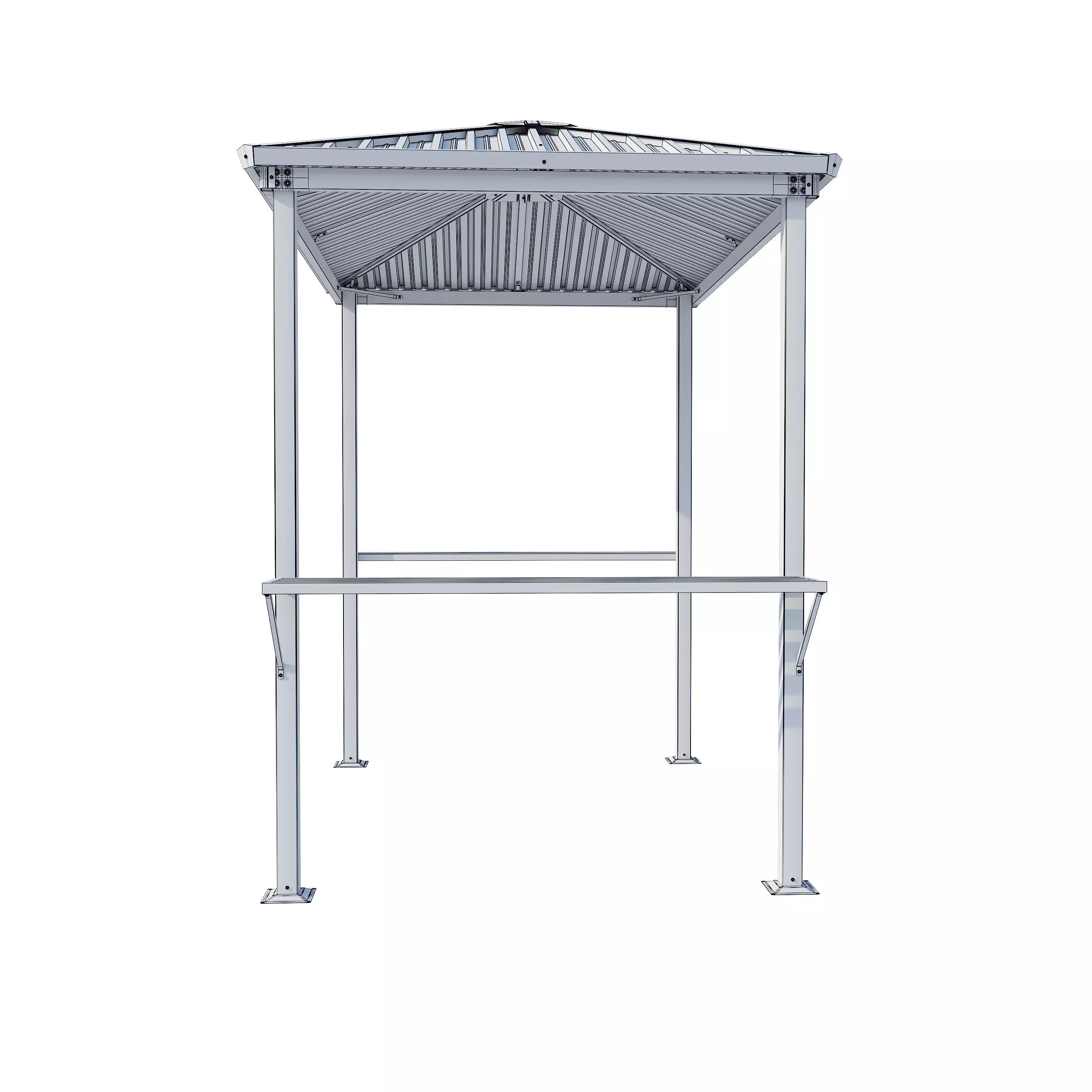 Terni Garden Point Mini Gazebo 3D model_18