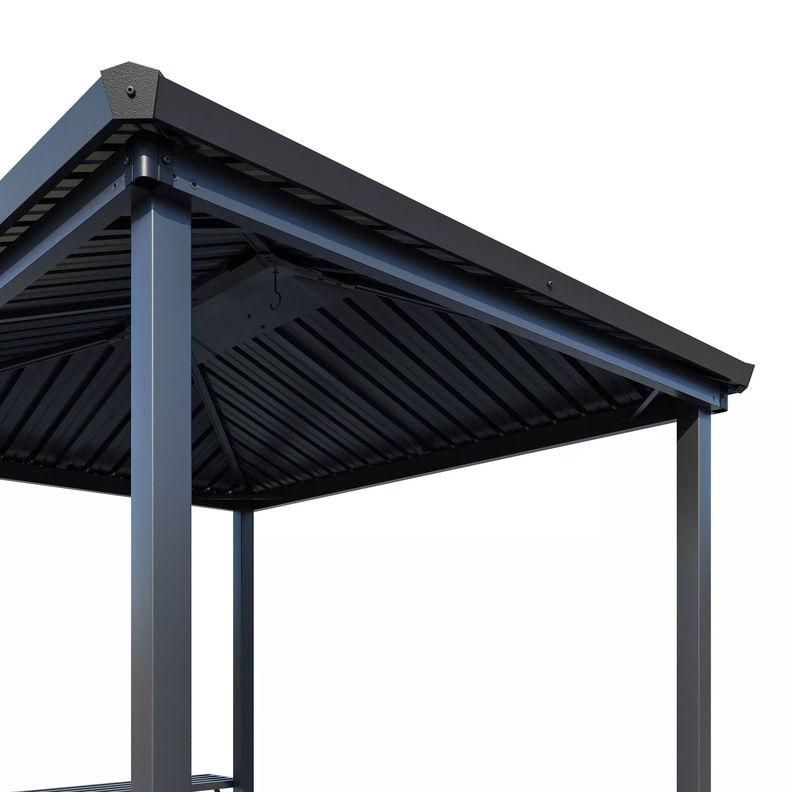Terni Garden Point Mini Gazebo 3D model_1