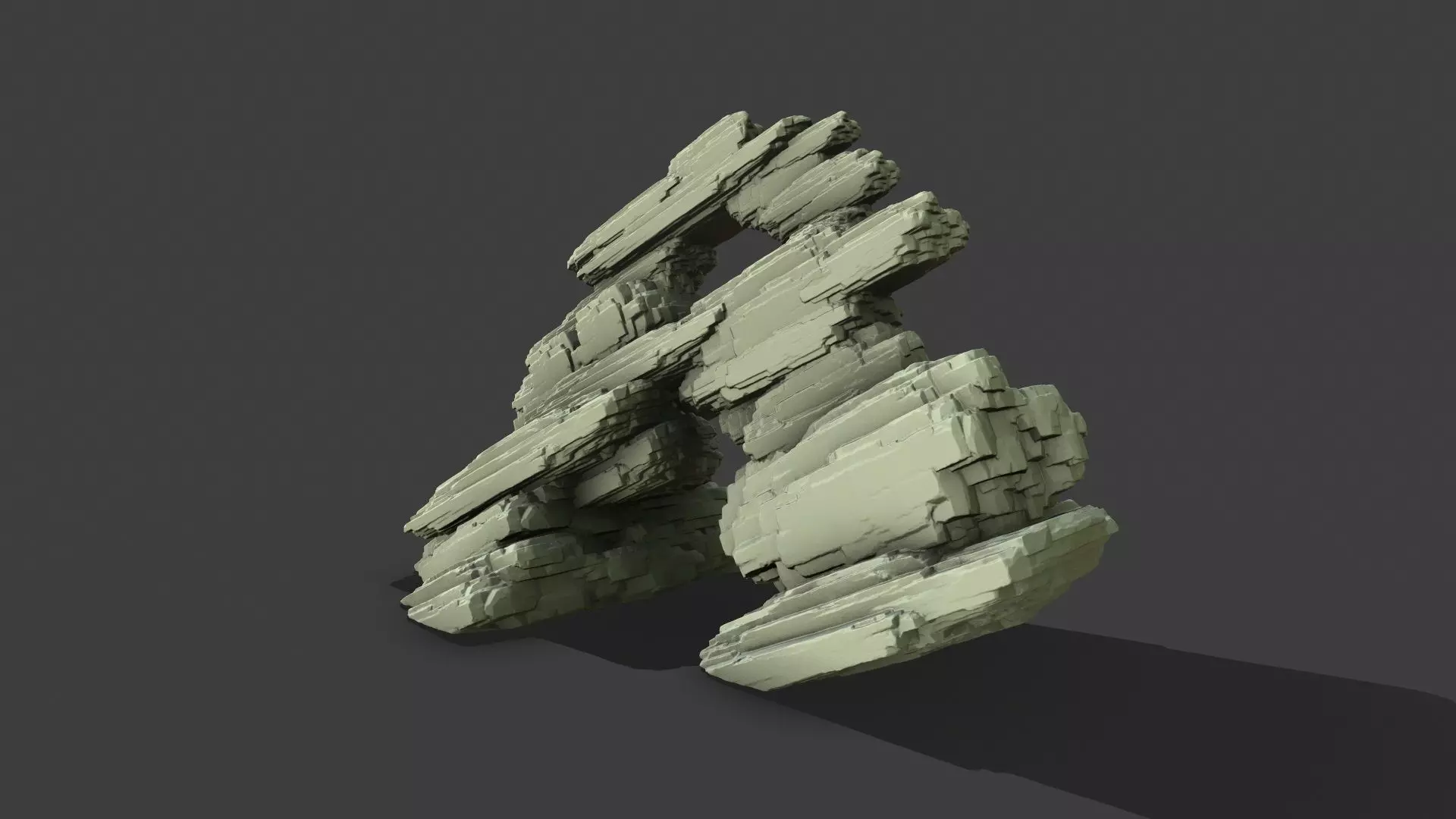 Cliff-3 for 3D Printing 3D print model_1