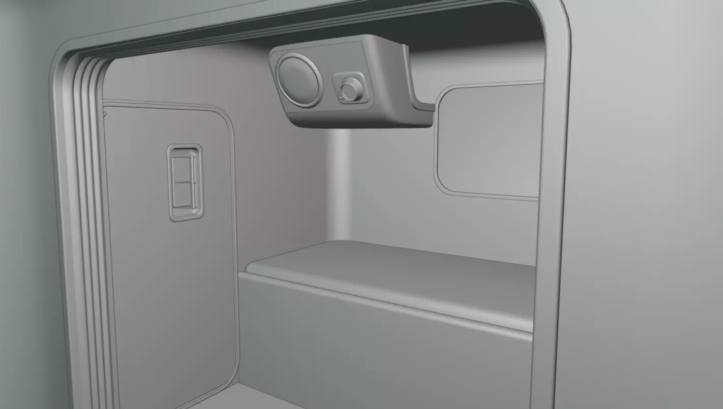 Peterbilt 359 Low-poly 3D model_16