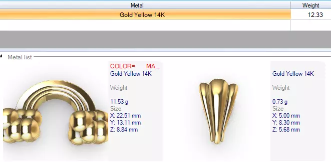 Rainbow Cloud Pendant with Bail 3D print model_17
