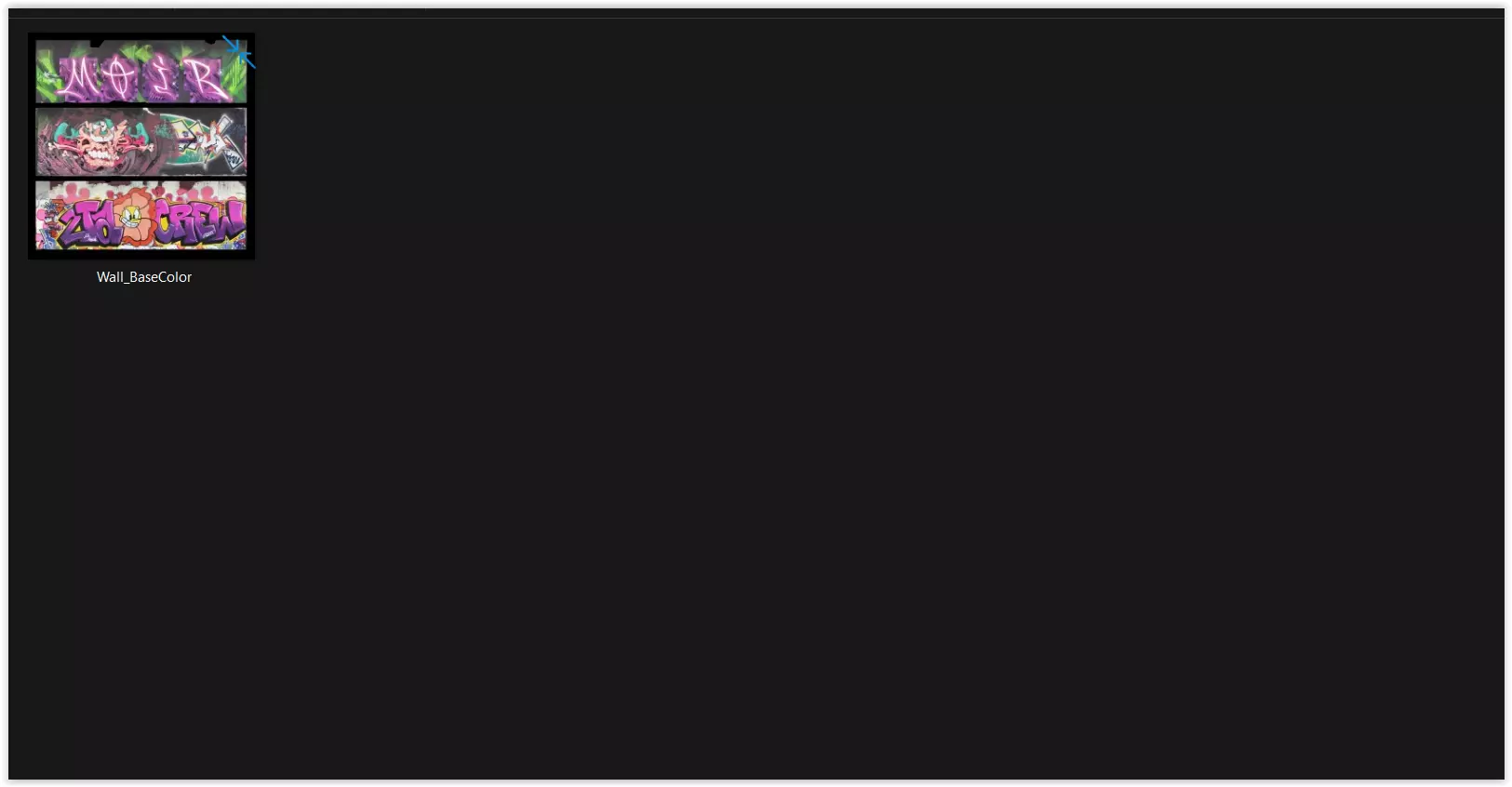 Big graffiti wall IV 3D model_8