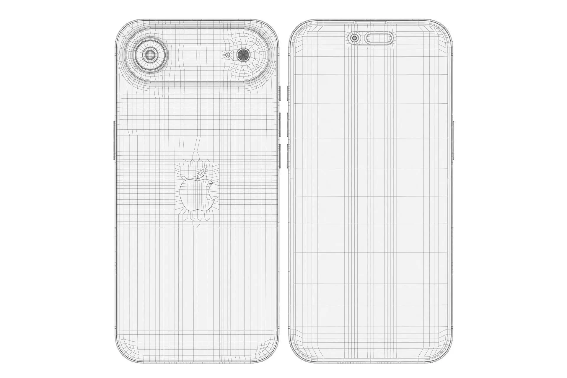 Apple iPhone 17 Air 3D model_14