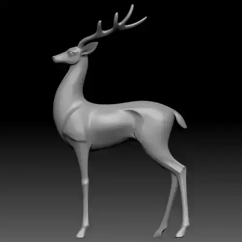 Deer ornaments porch ornaments