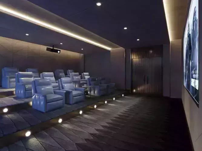 Home Cinema Room Low