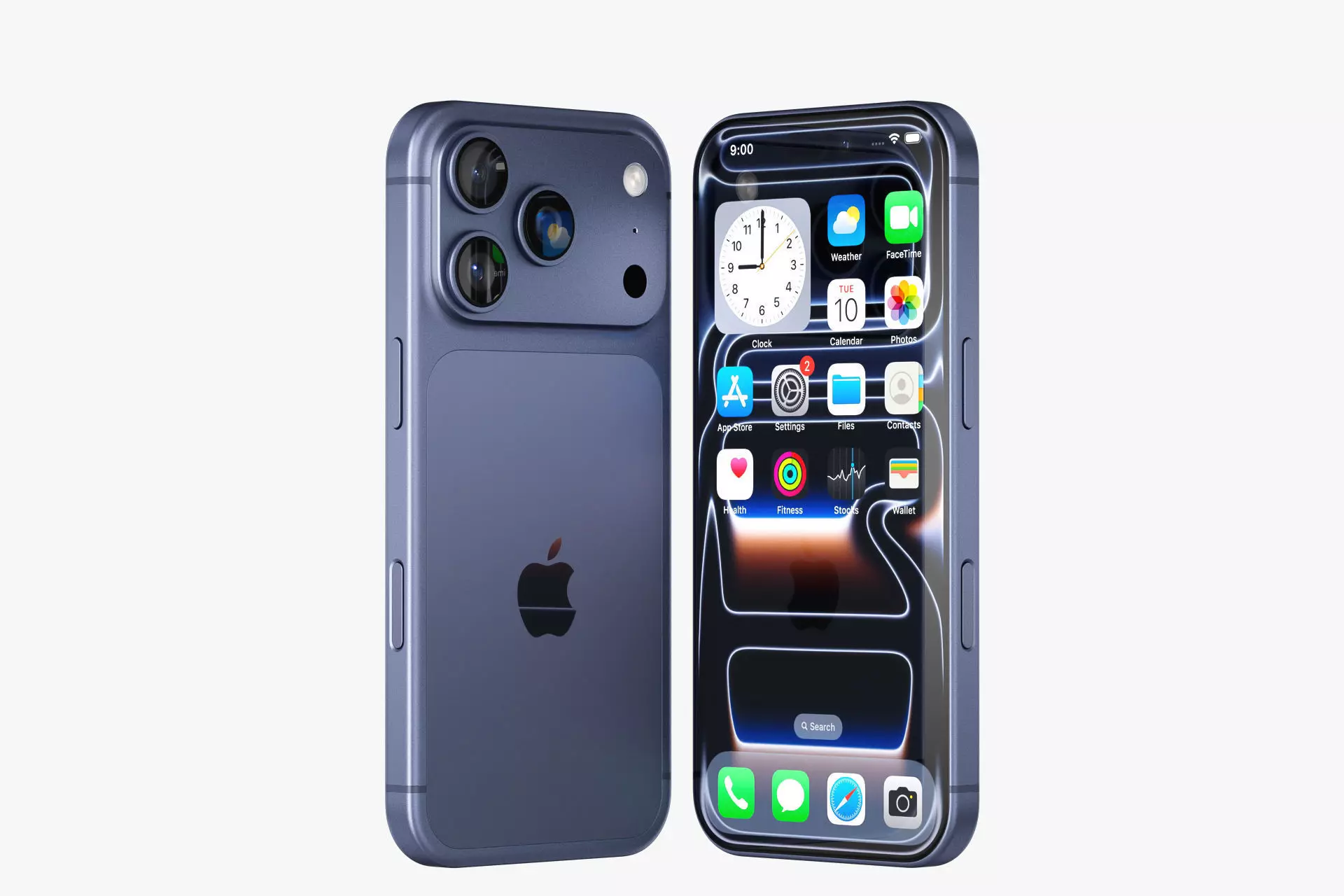 Apple iPhone 17 pro All colors 3D model_6