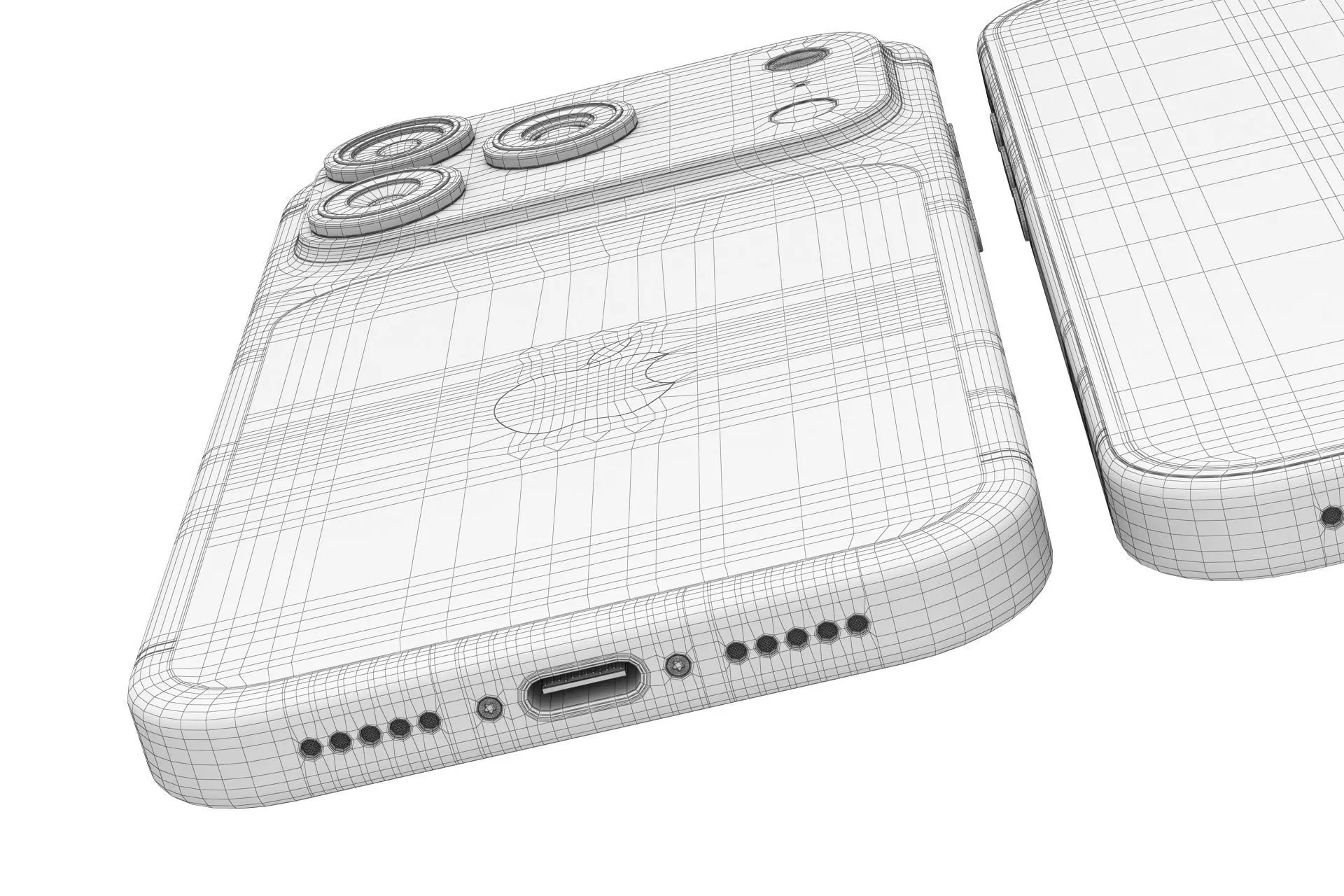 Apple iPhone 17 pro All colors 3D model_23