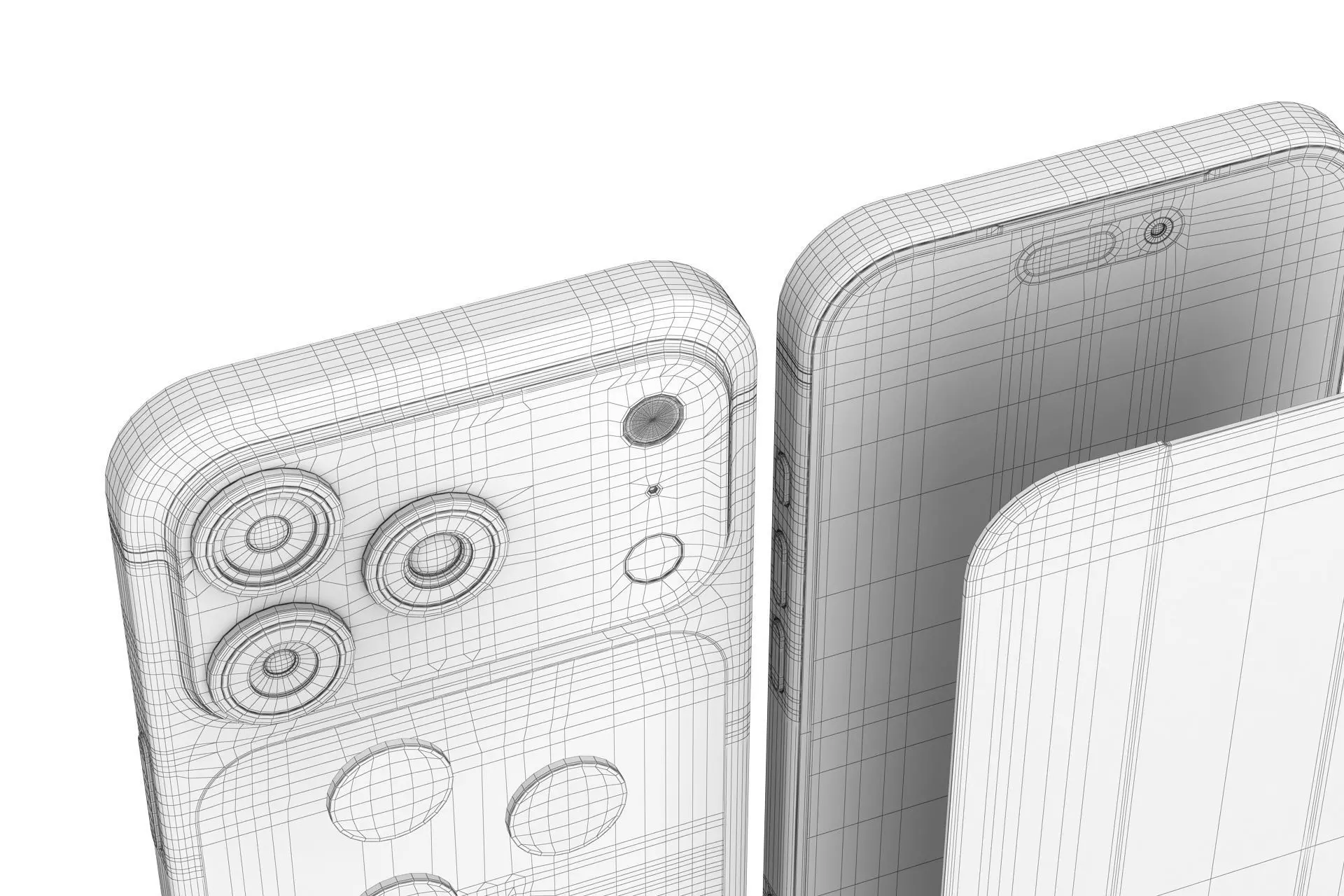 Apple iPhone 17 pro All colors 3D model_22