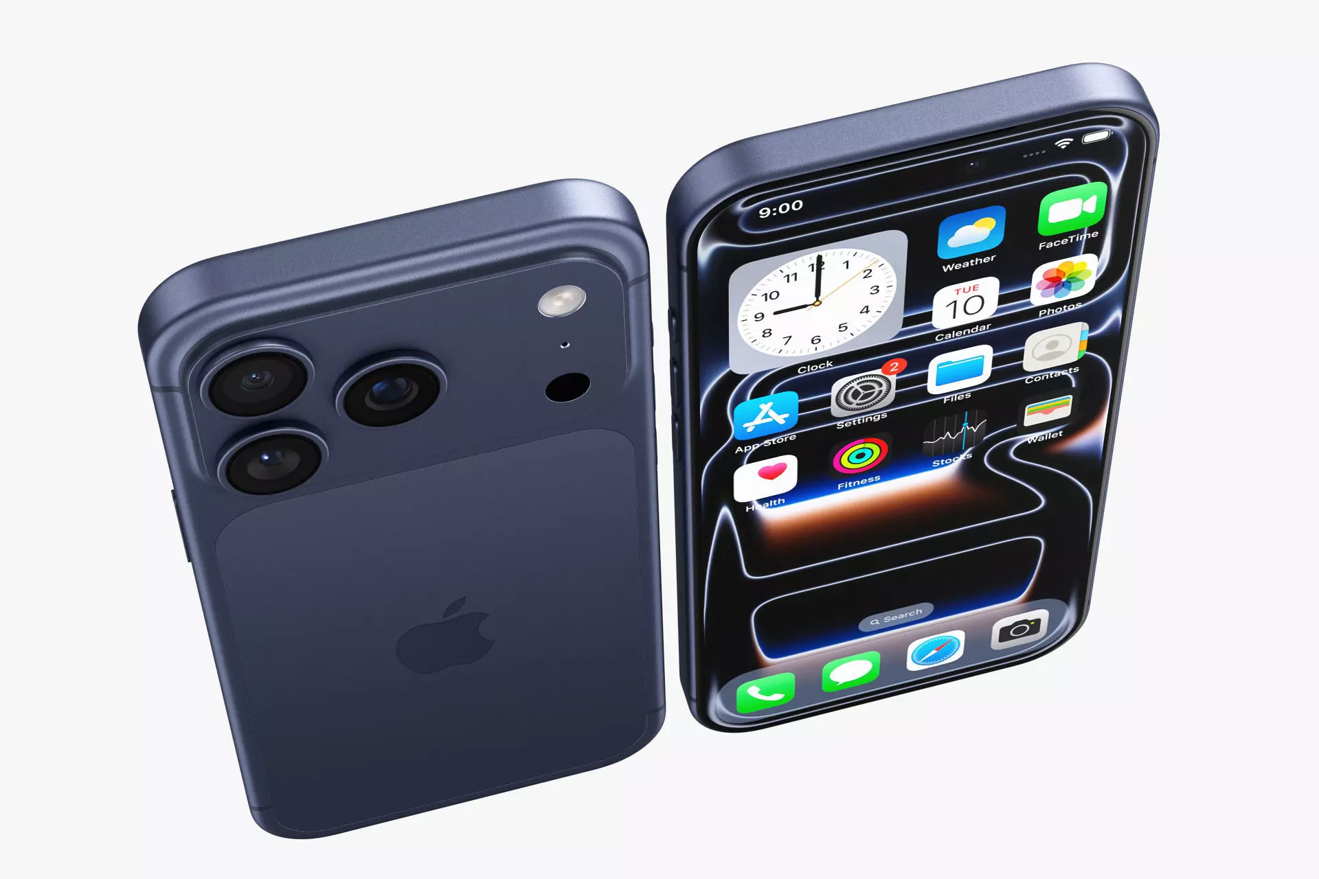 Apple iPhone 17 pro All colors 3D model_18