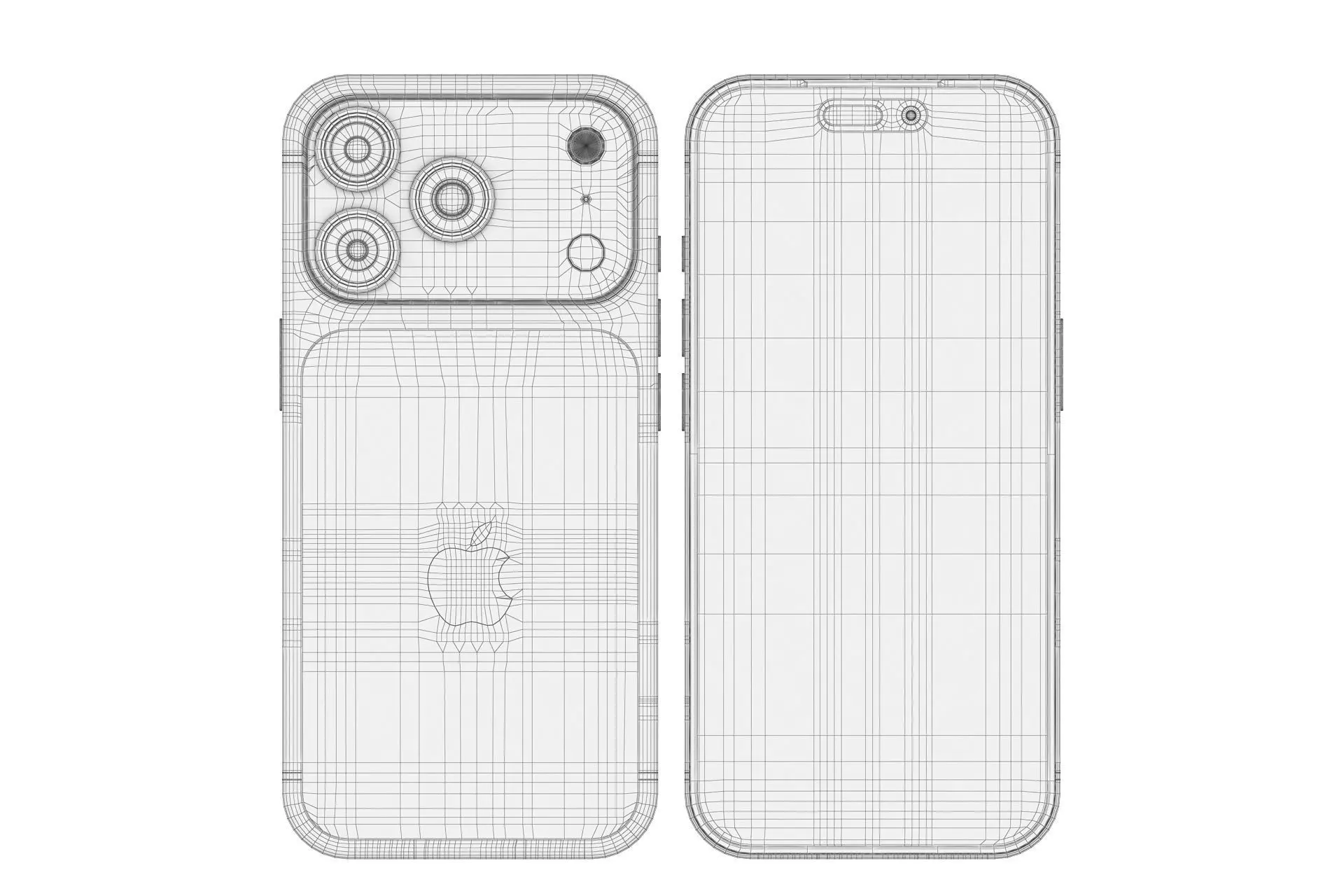 Apple iPhone 17 pro All colors 3D model_20