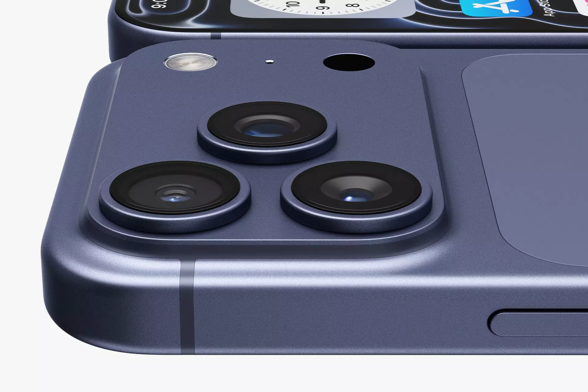 Apple iPhone 17 pro All colors 3D model_15