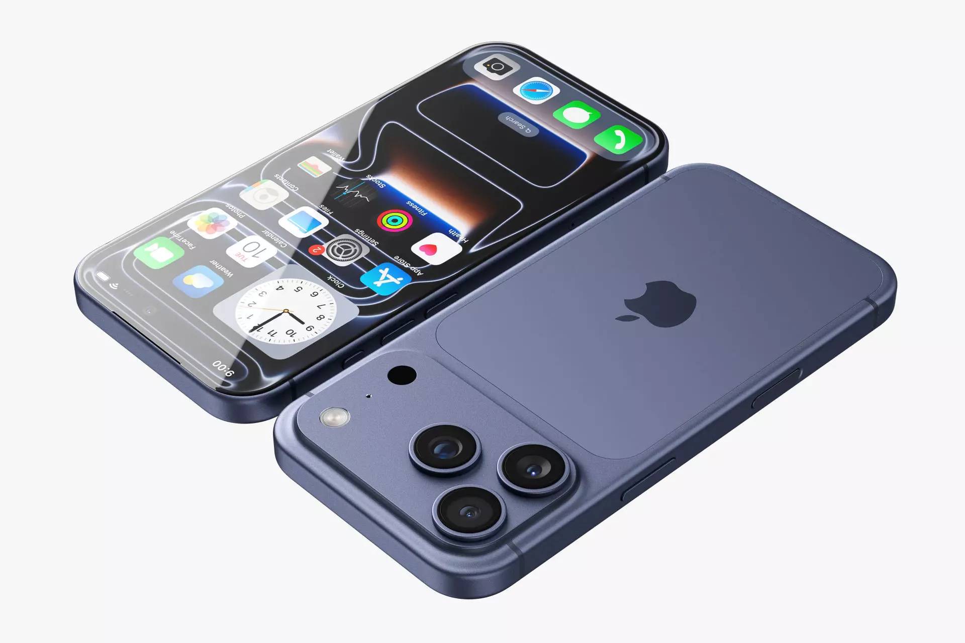 Apple iPhone 17 pro All colors 3D model_4
