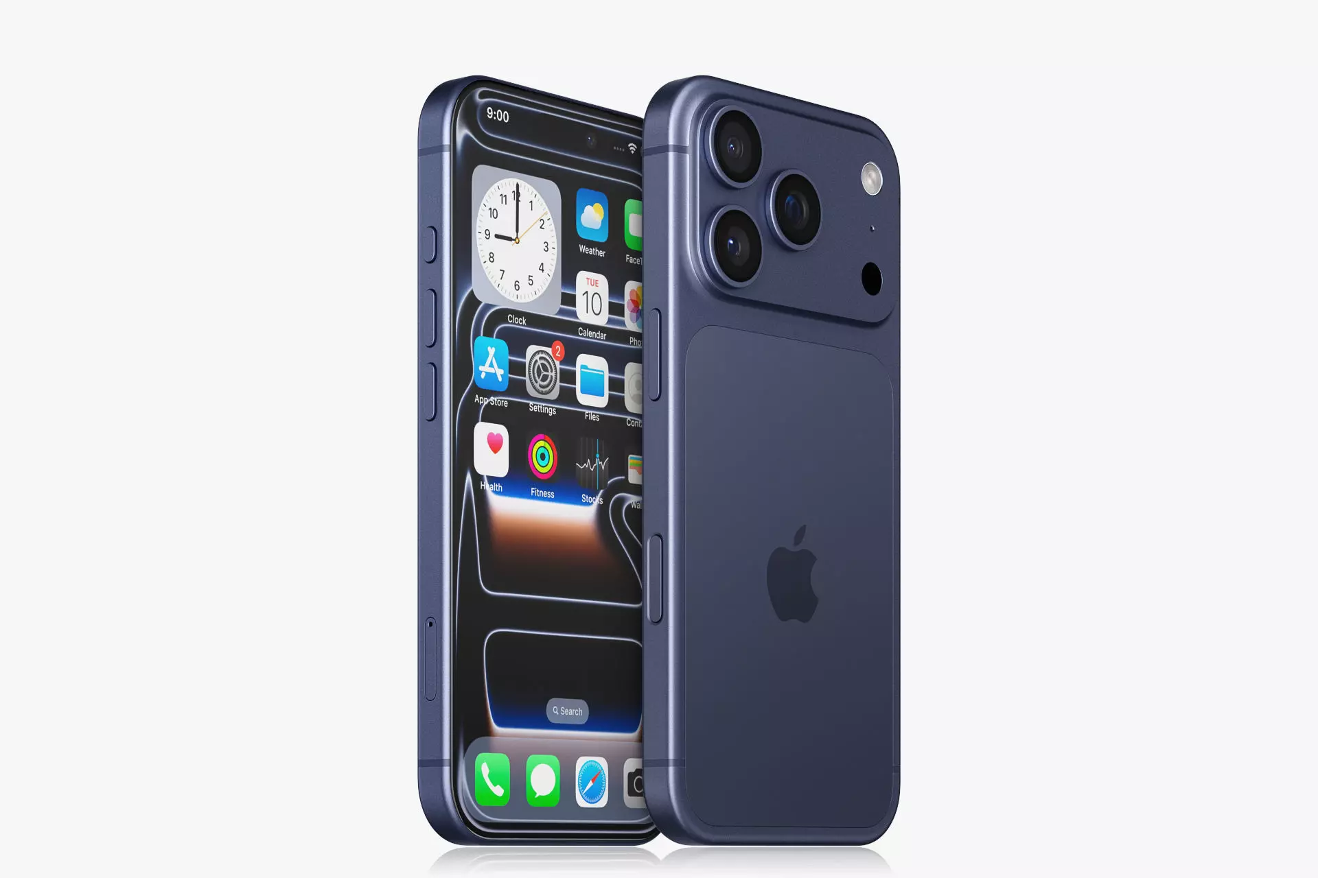 Apple iPhone 17 pro All colors 3D model_3