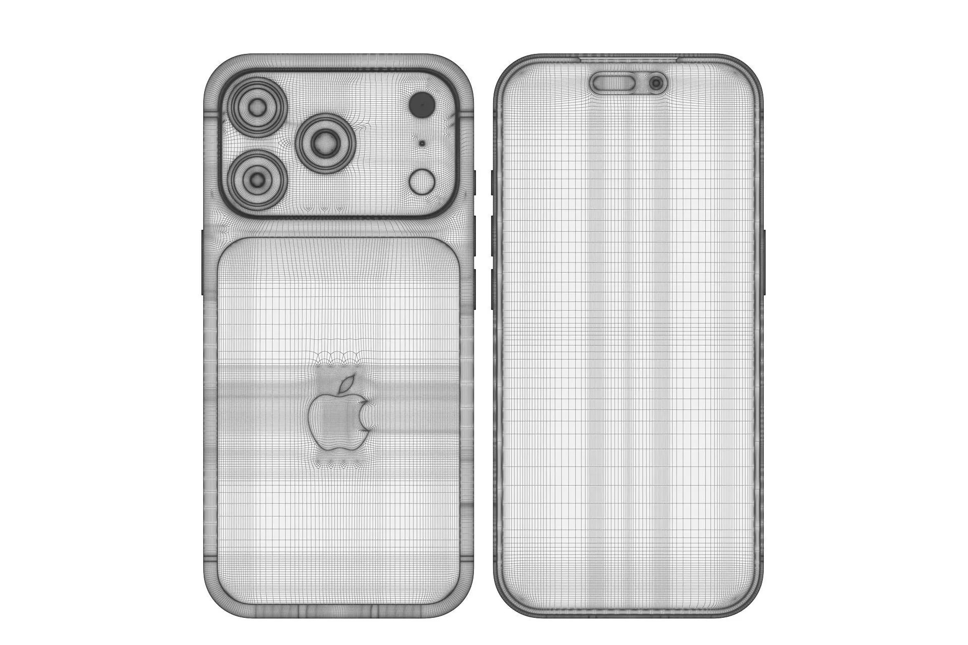 Apple iPhone 17 pro All colors 3D model_21