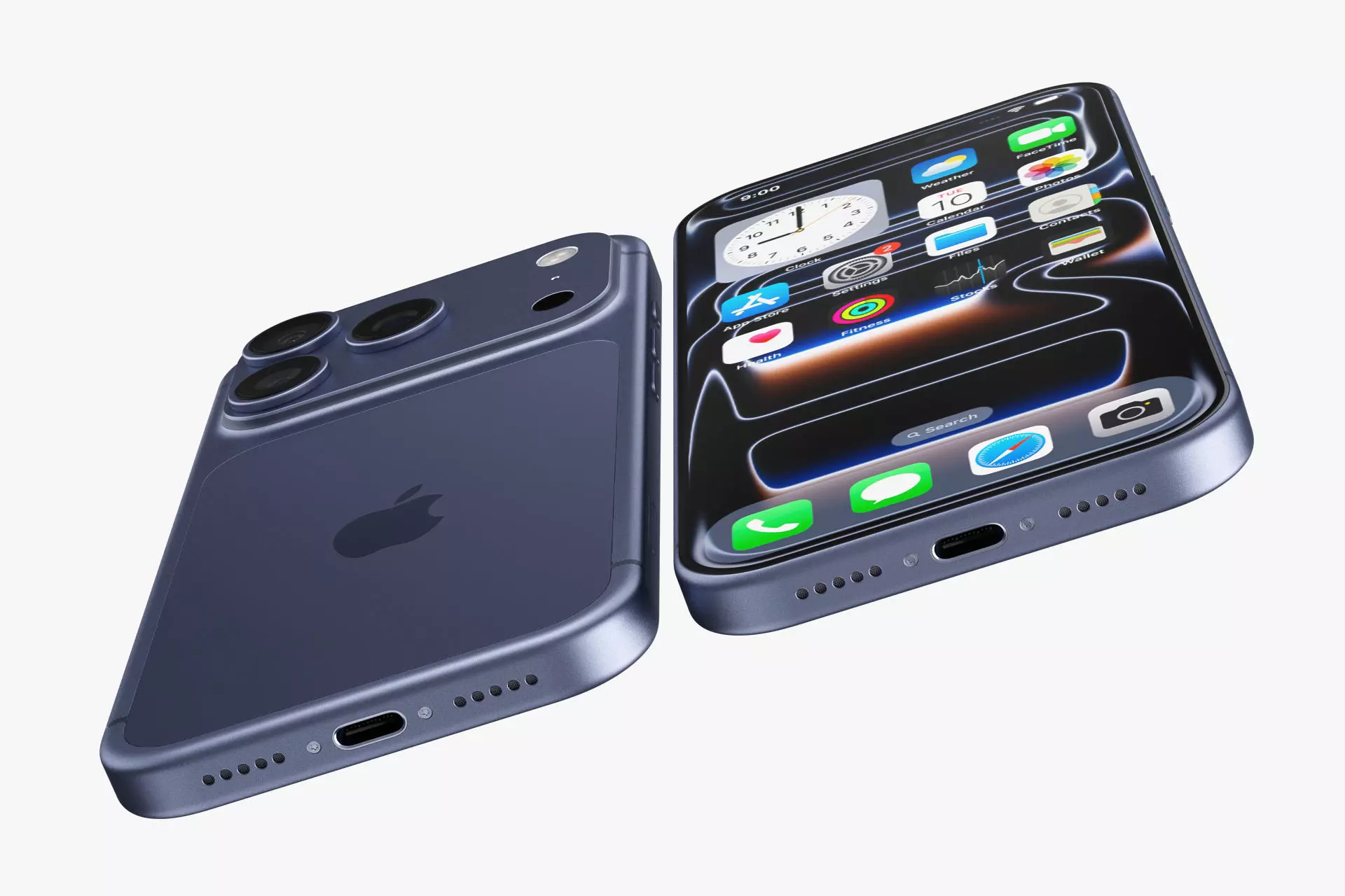 Apple iPhone 17 pro All colors 3D model_13