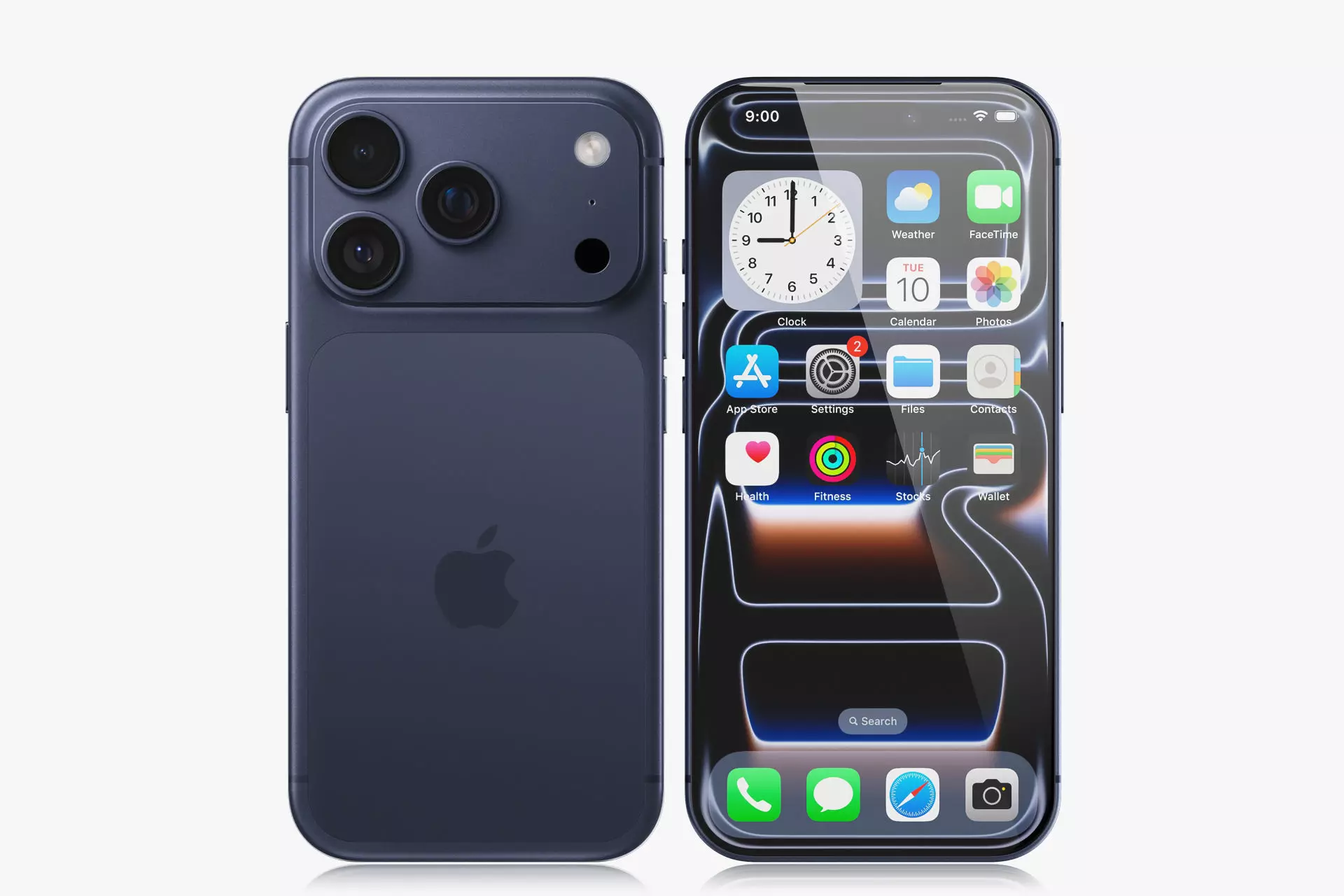 Apple iPhone 17 pro All colors 3D model_8
