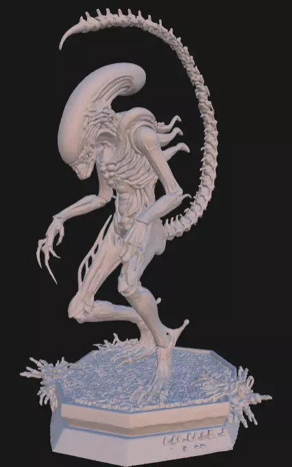 Xenomorph Alien 3D print model_2