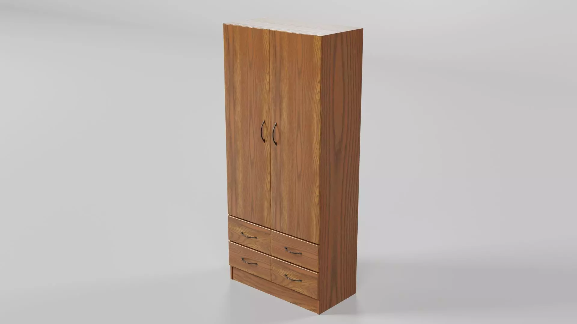 Wardrobe CG20 3D model_3
