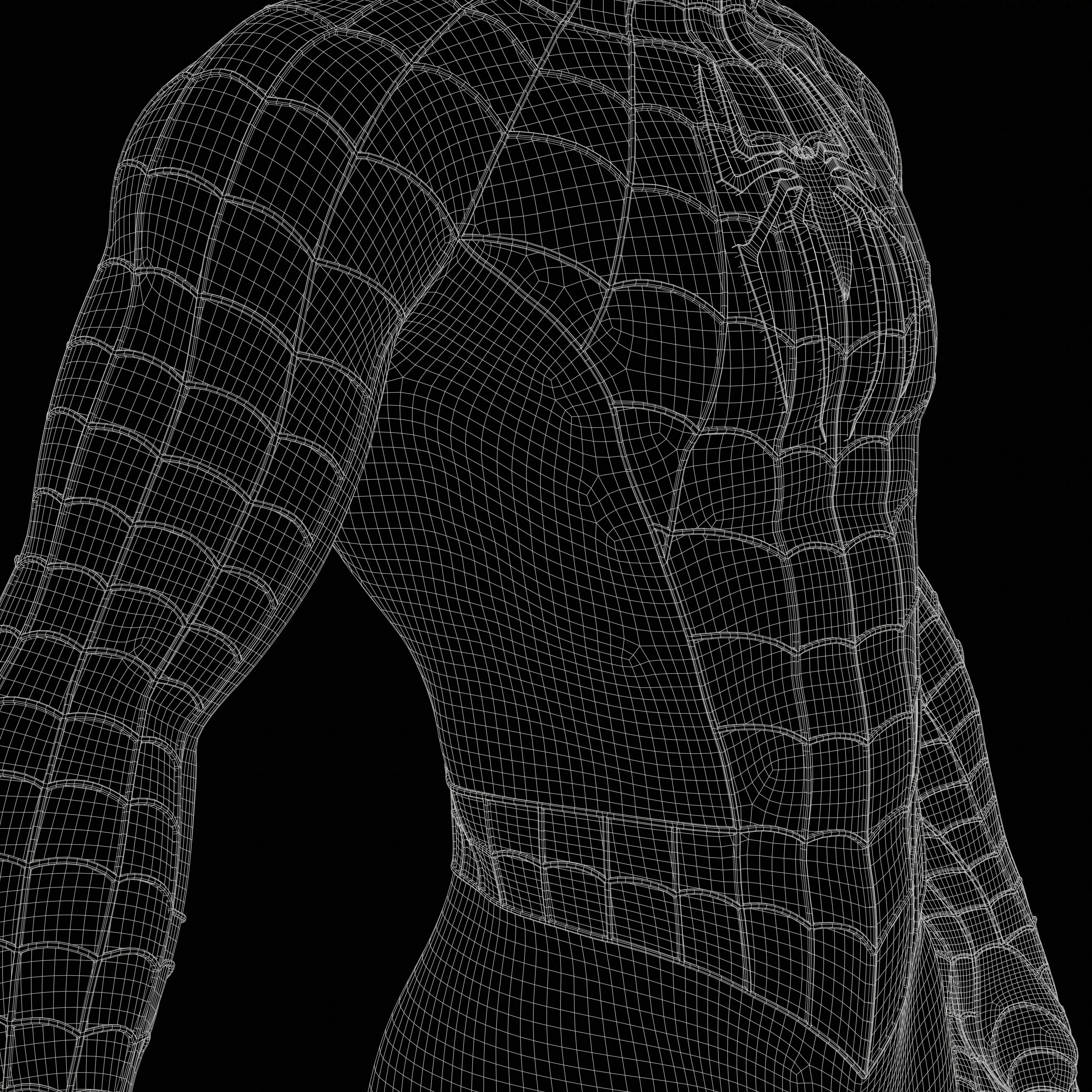 Spider-Man Sam Raimi Suit 3D model_12