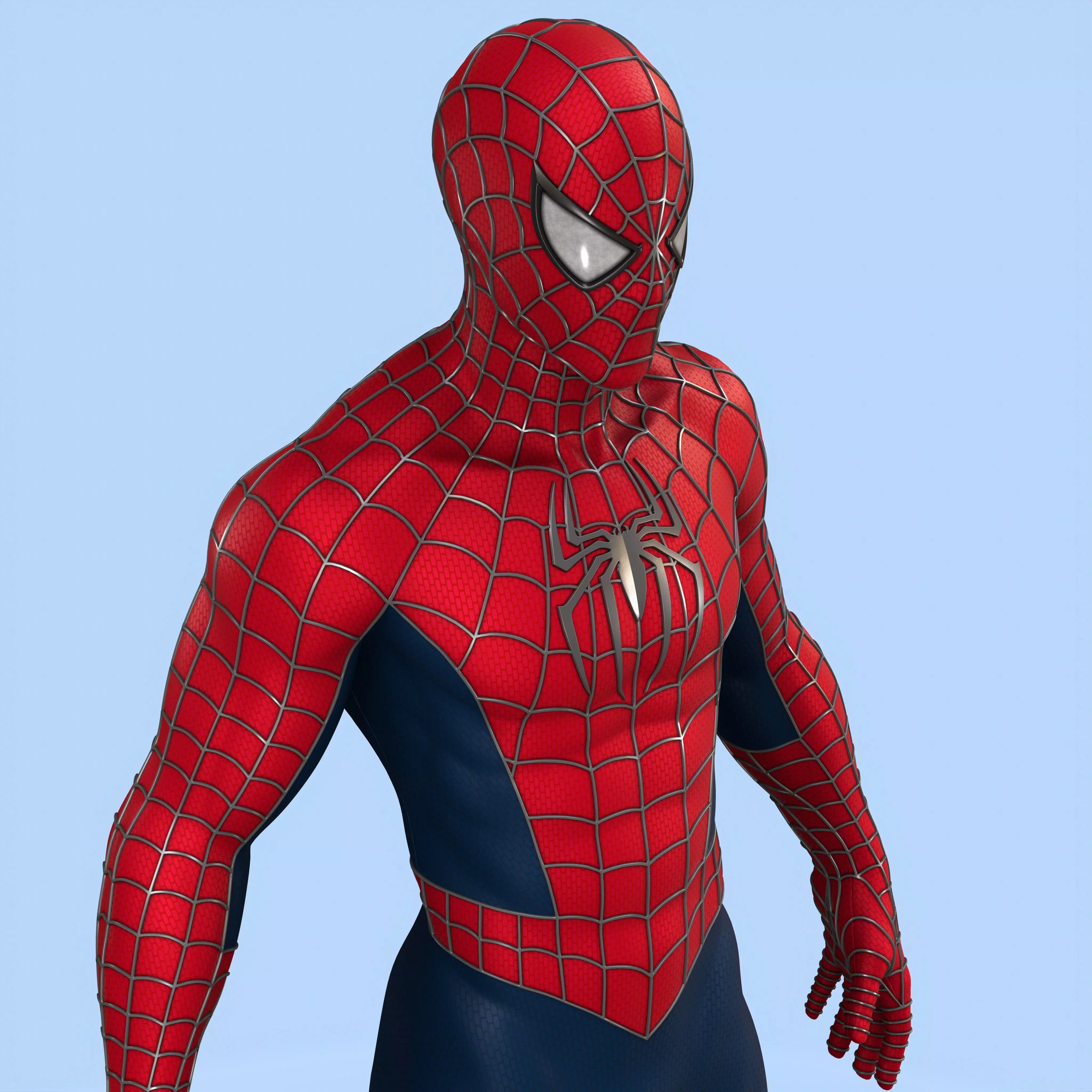 Spider-Man Sam Raimi Suit 3D model_7