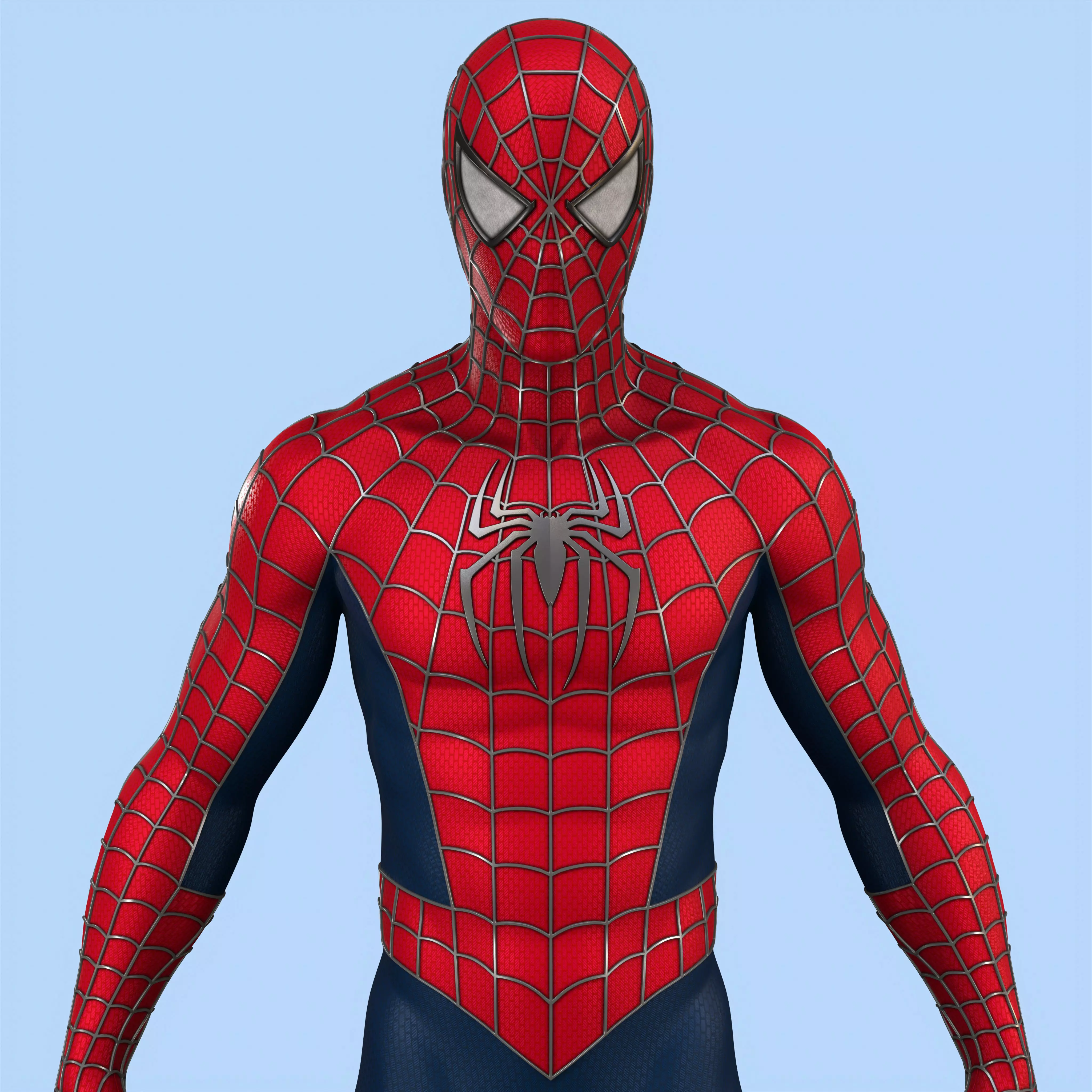 Spider-Man Sam Raimi Suit 3D model_1