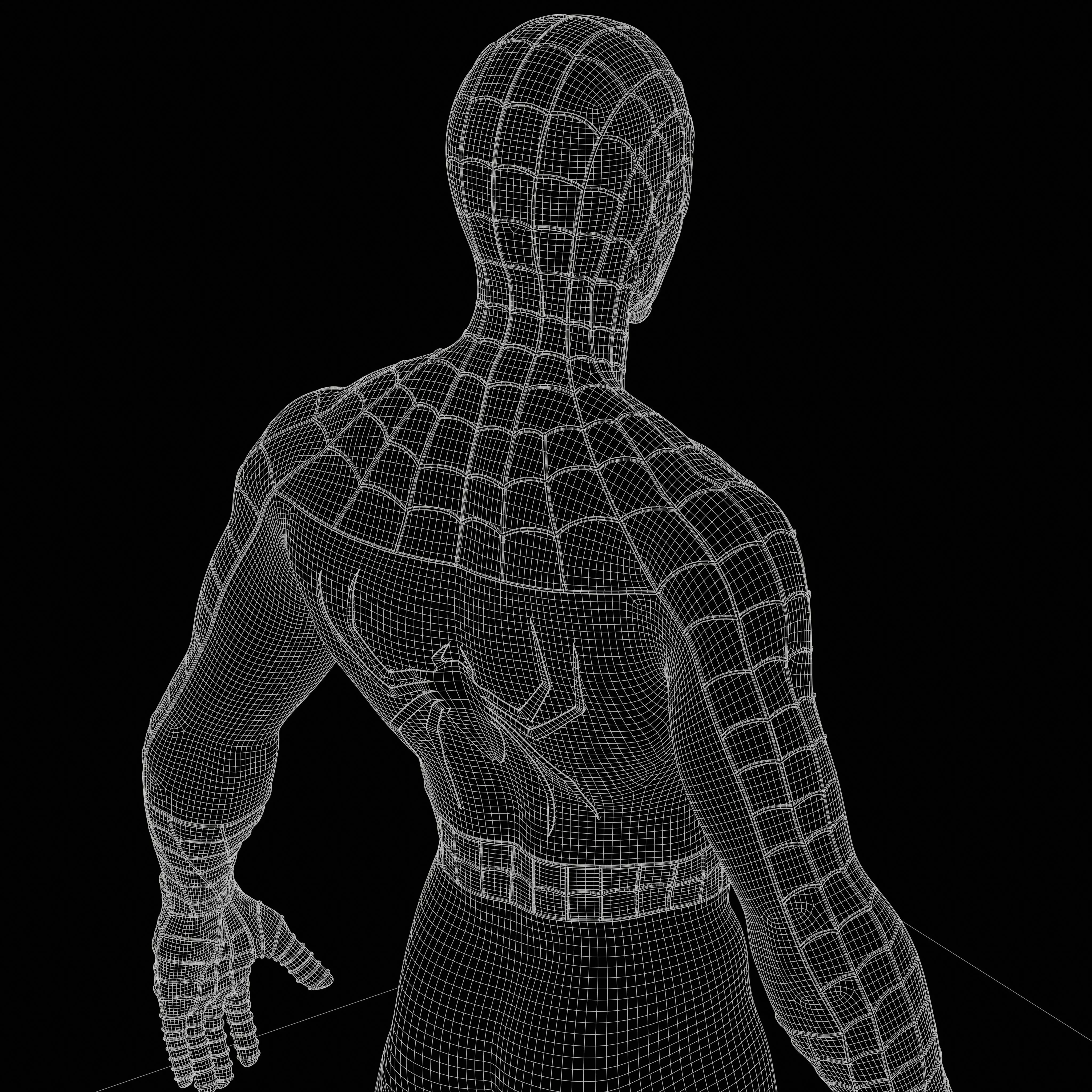 Spider-Man Sam Raimi Suit 3D model_26