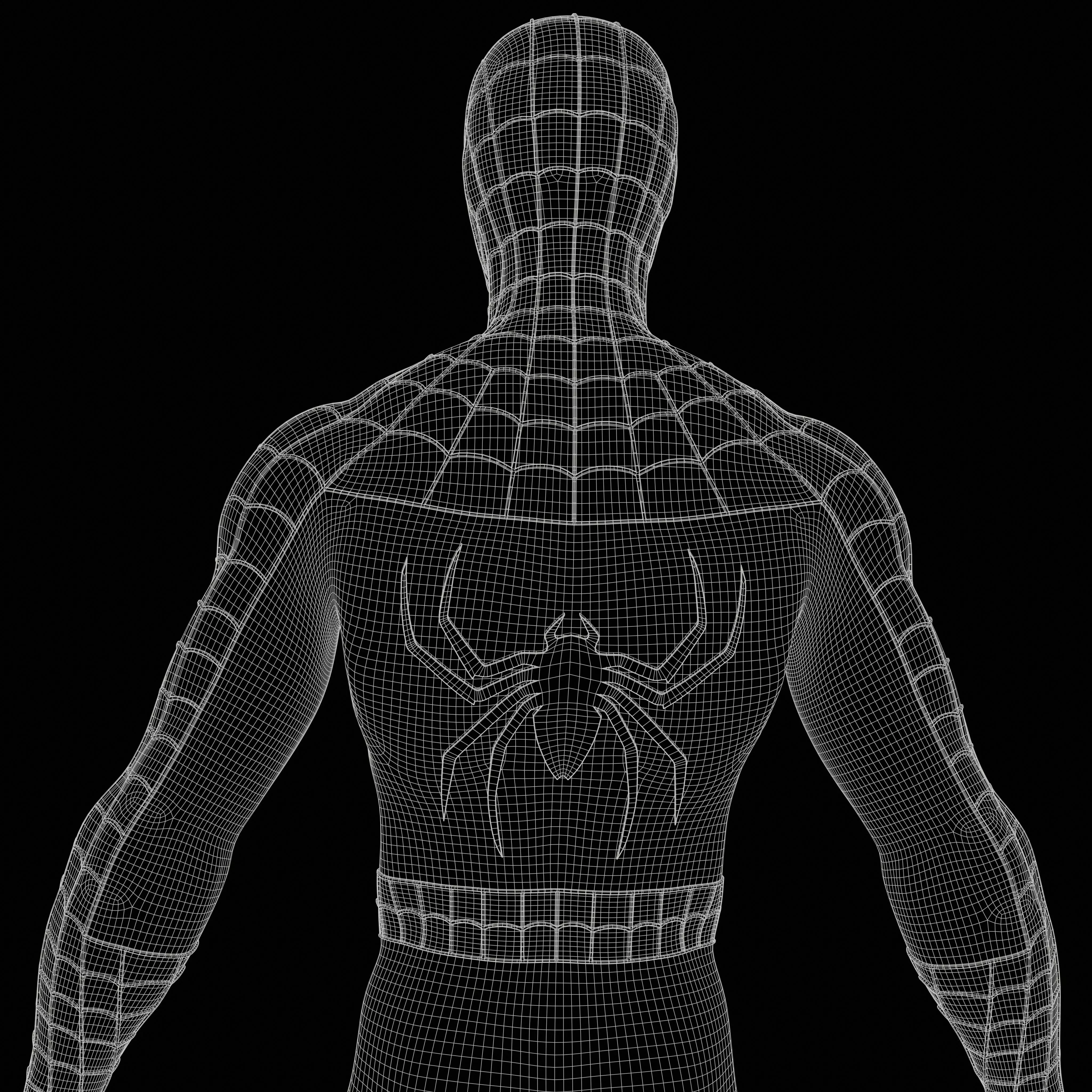 Spider-Man Sam Raimi Suit 3D model_38