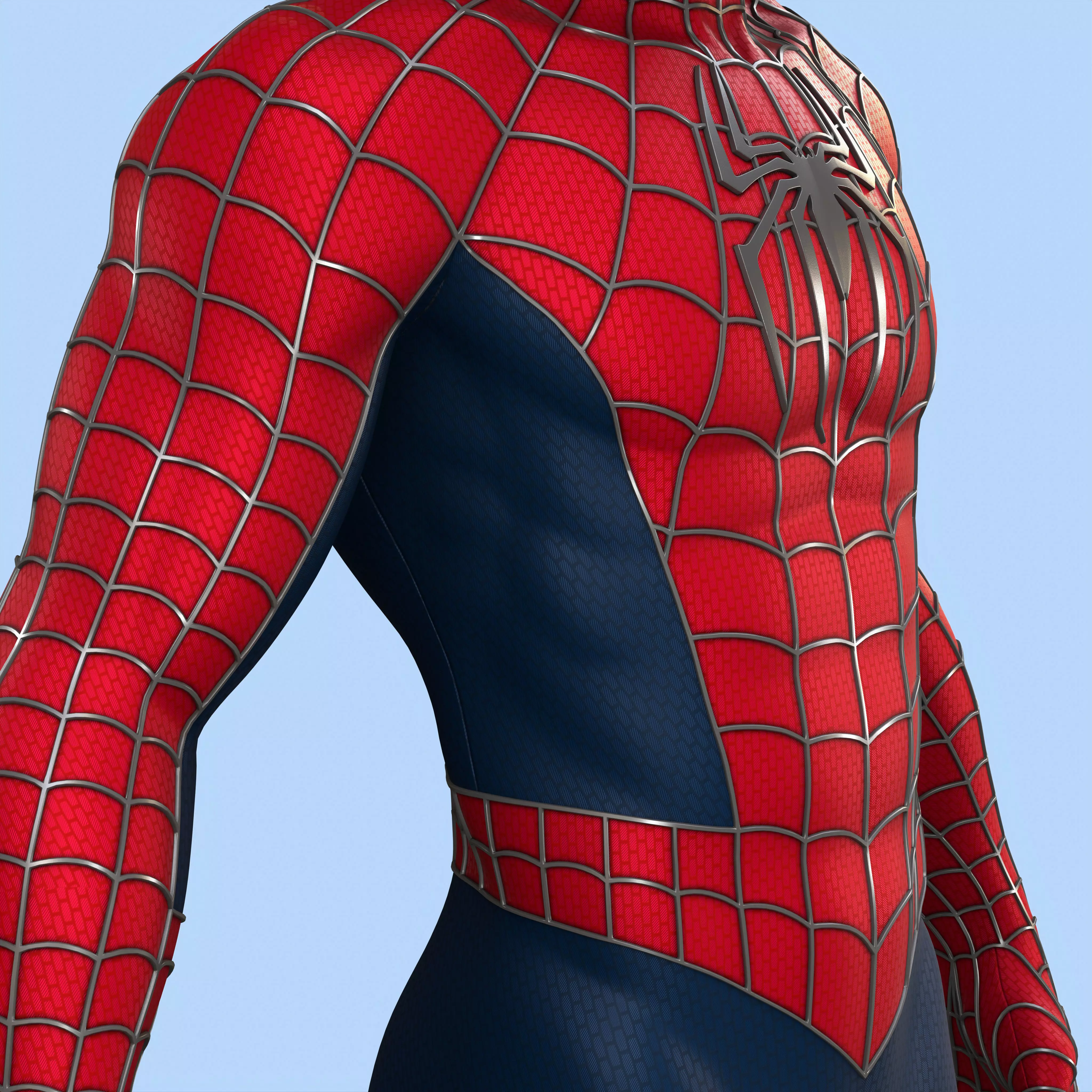 Spider-Man Sam Raimi Suit 3D model_11