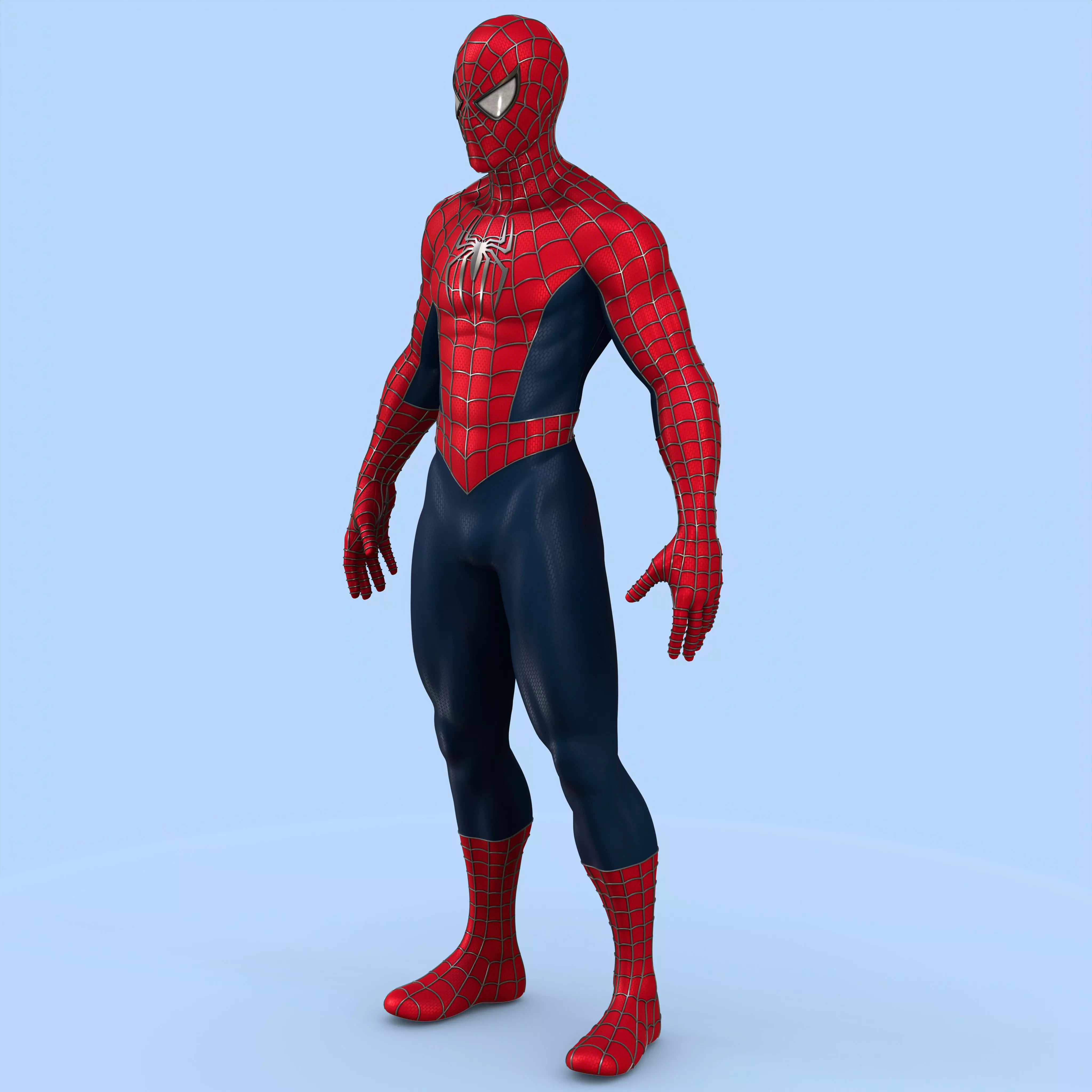 Spider-Man Sam Raimi Suit 3D model_15