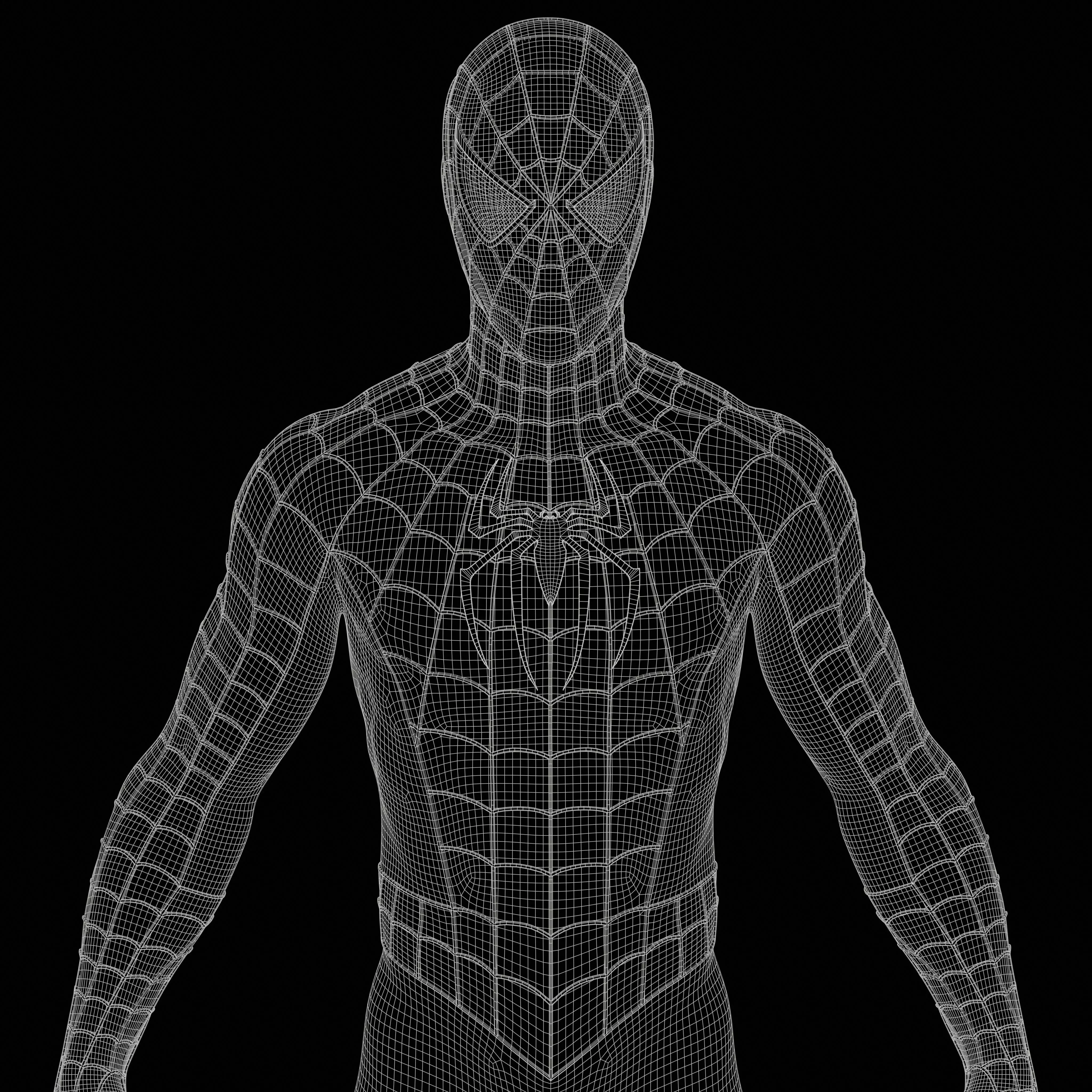 Spider-Man Sam Raimi Suit 3D model_2