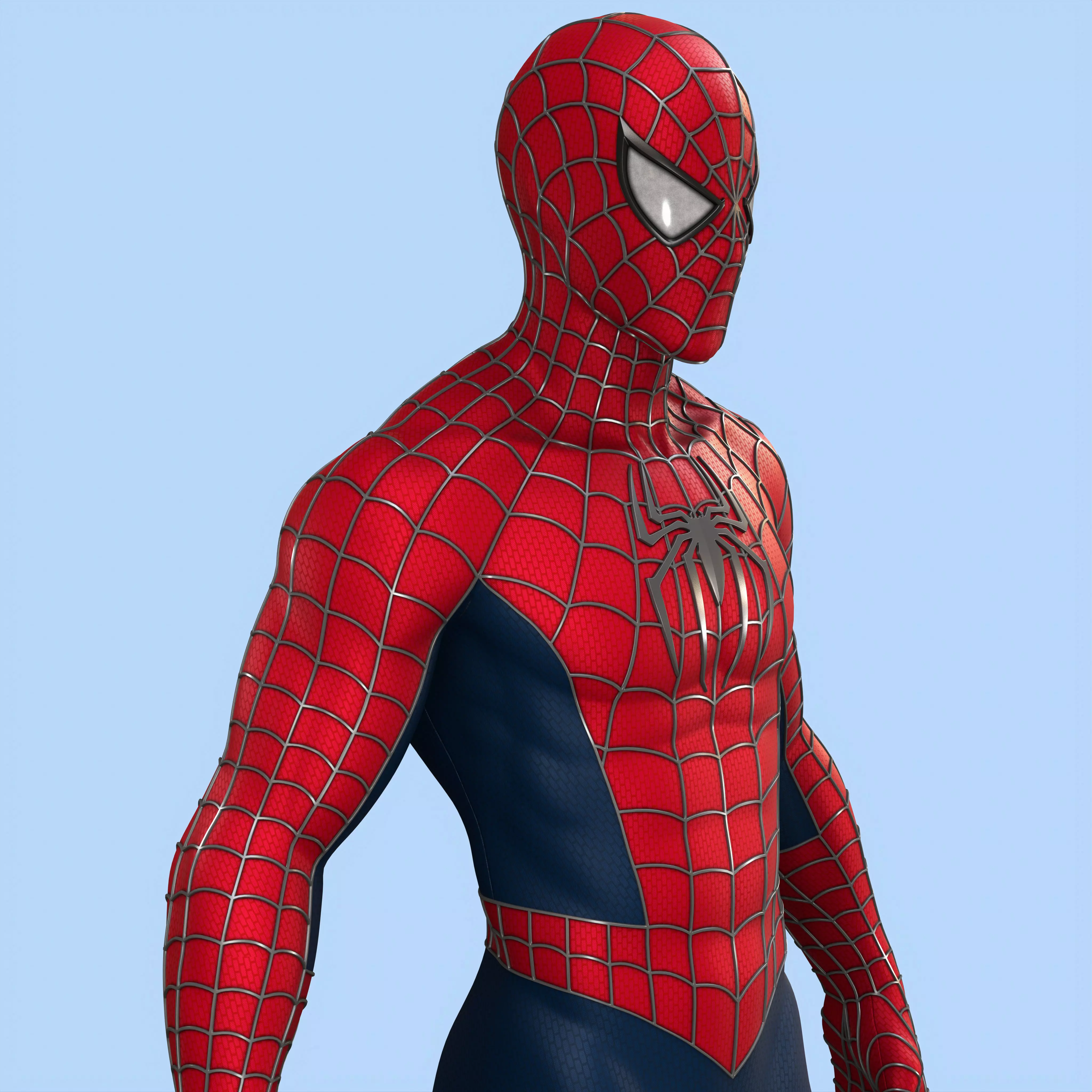 Spider-Man Sam Raimi Suit 3D model_3