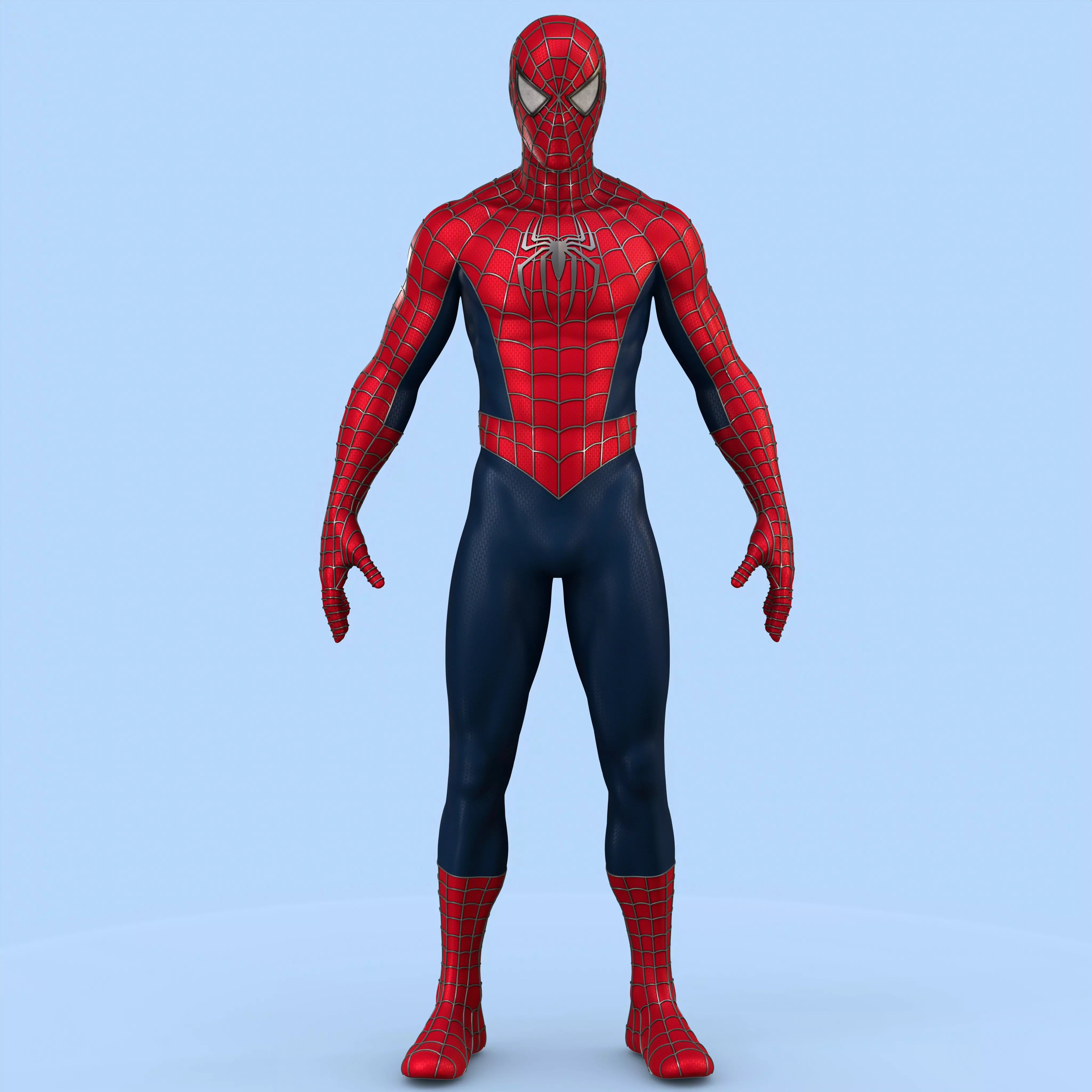 Spider-Man Sam Raimi Suit 3D model_13