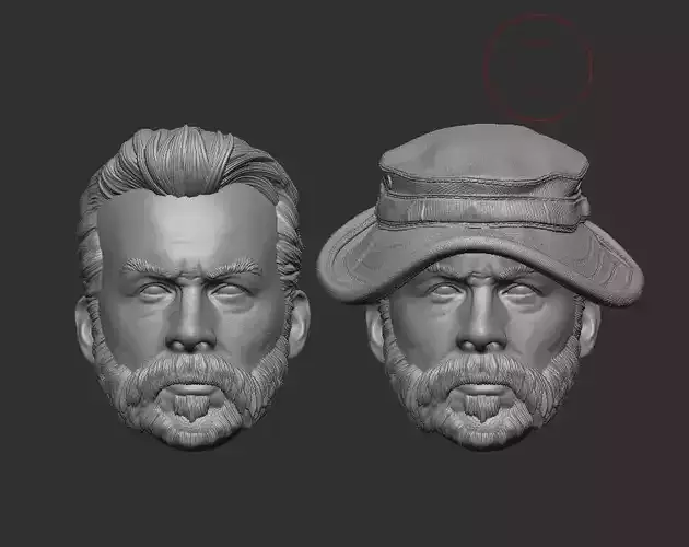 Captain Price Headsculpt for Action Figures