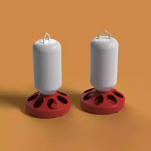 Automatic Chicken Feeder 3D print model