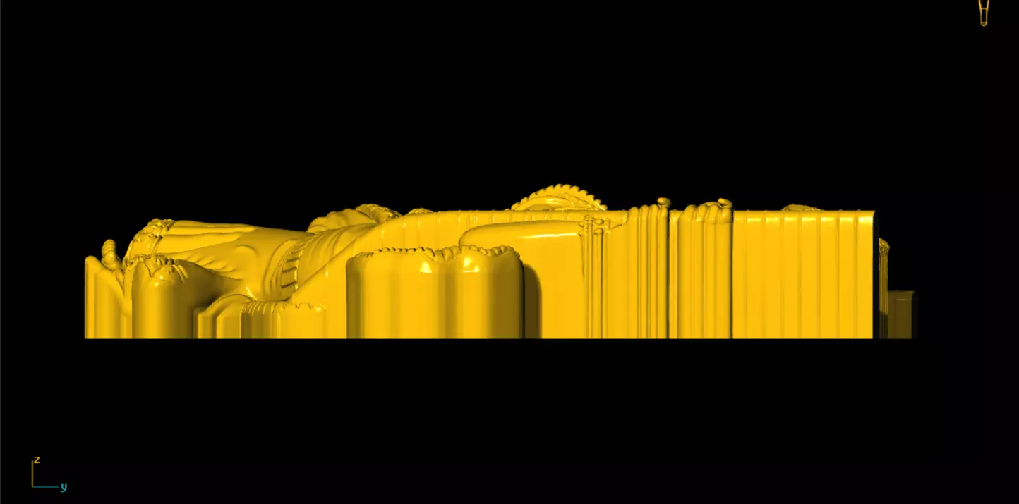 radha krishna best 3d printed model 3D print model_12