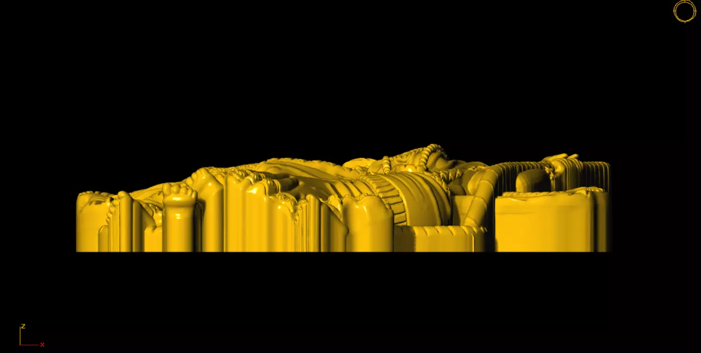 radha krishna best 3d printed model 3D print model_17