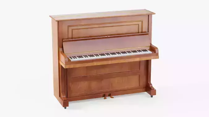 Wooden Upright Piano