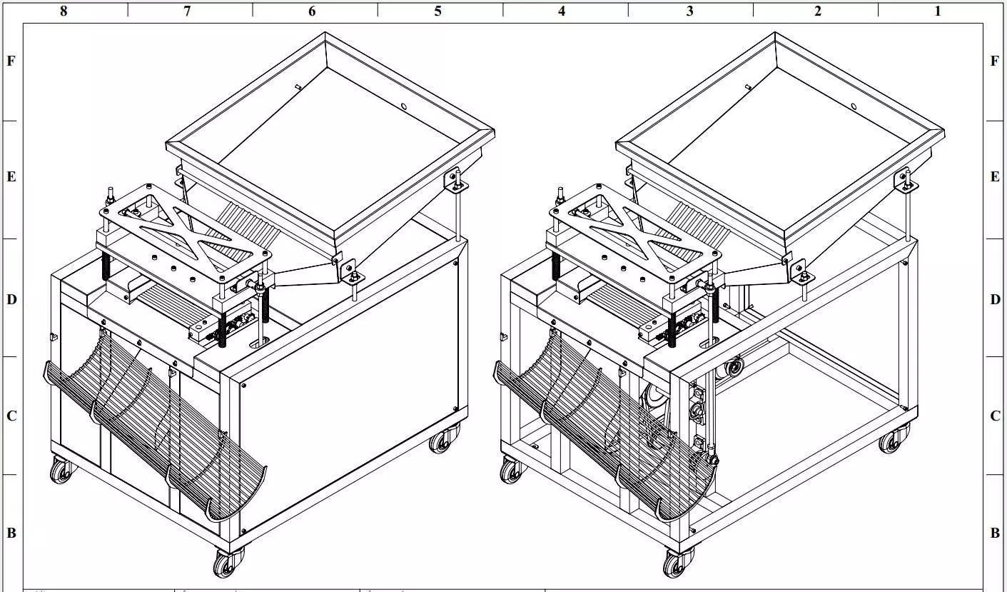 Quail Egg Shelling Machine SOLIDWORKS 2018 3D model_5