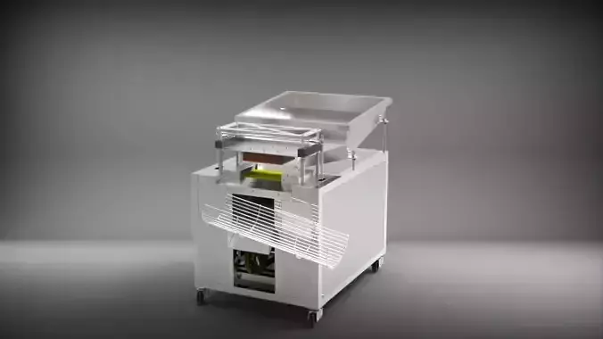 Quail Egg Shelling Machine SOLIDWORKS 2018