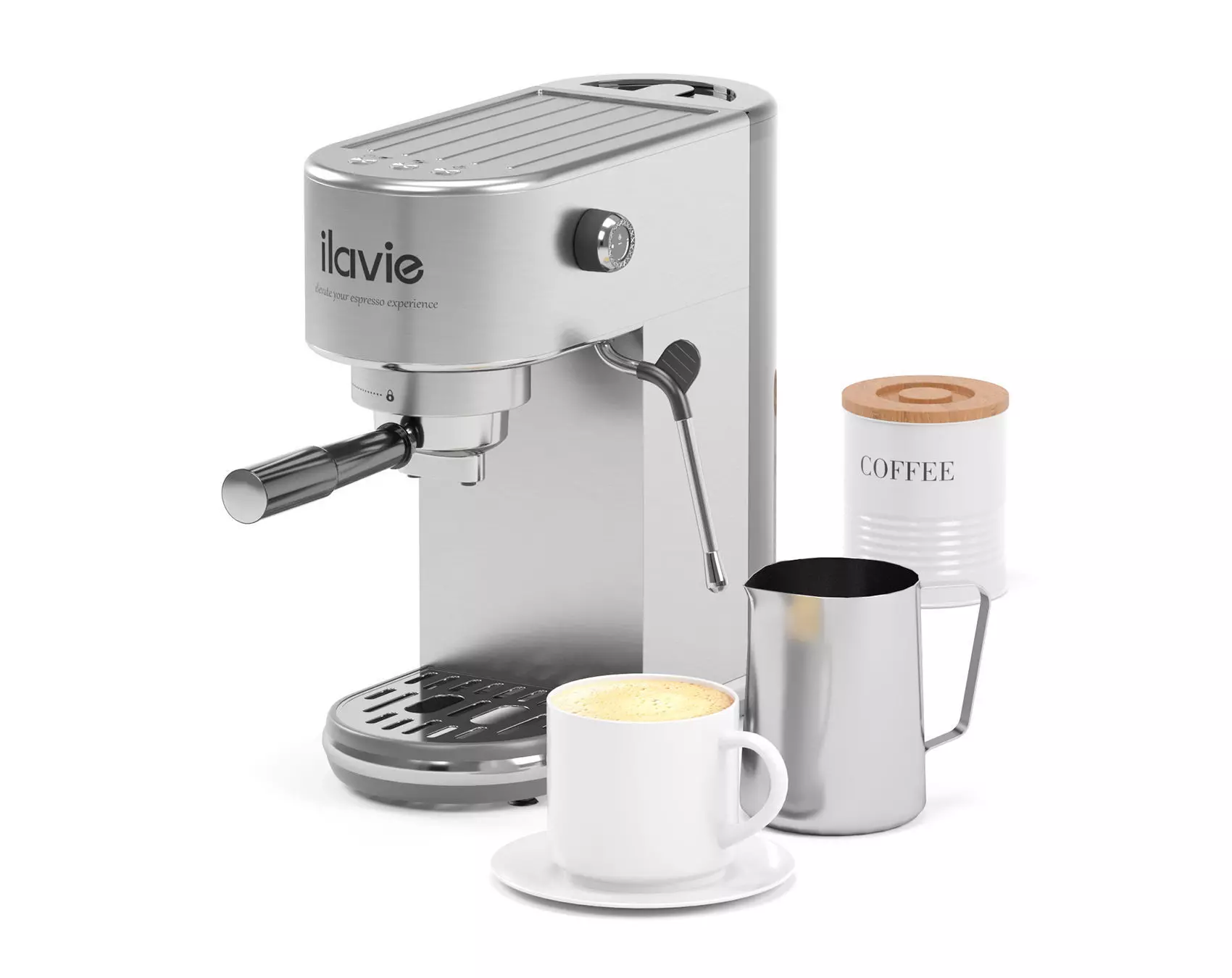 Ilavie espresso coffee machine 3D model
