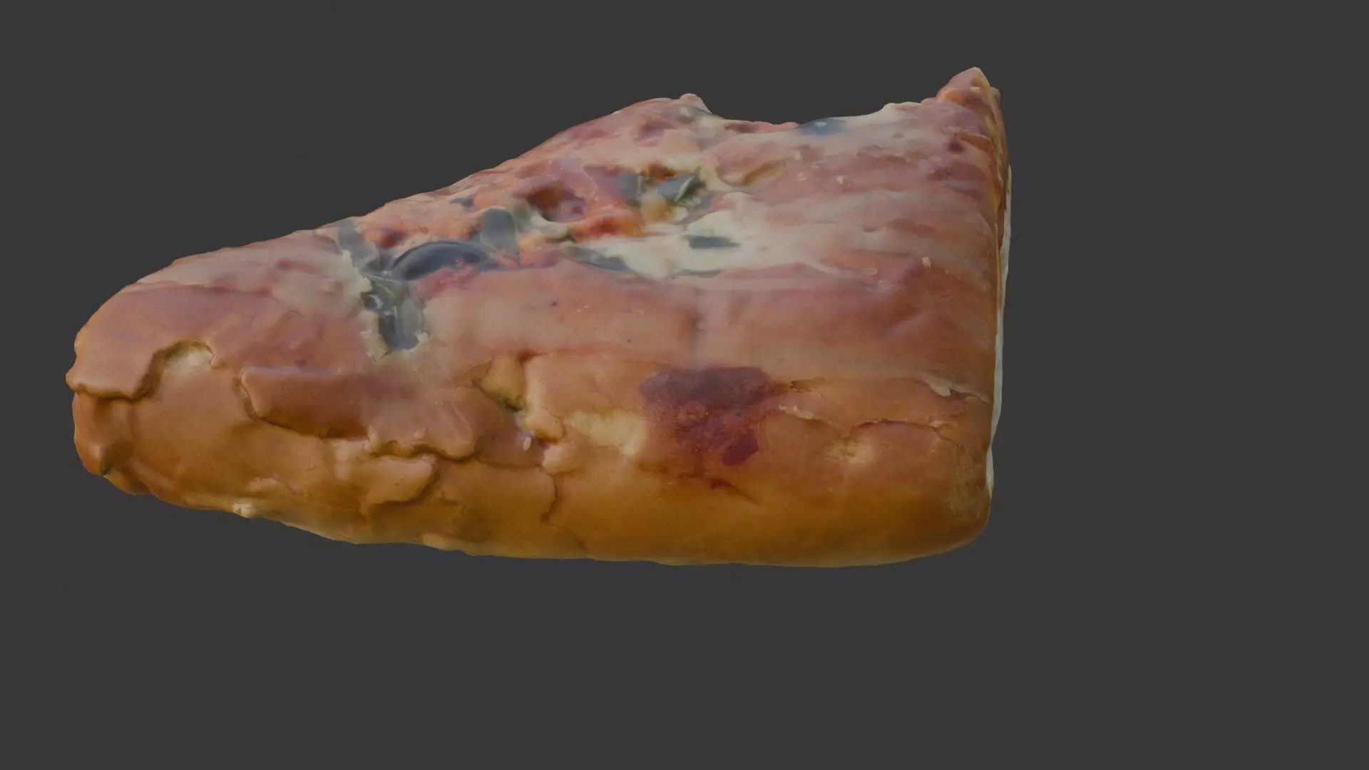 Savory Pastry Slice Scan Low-poly 3D model_6