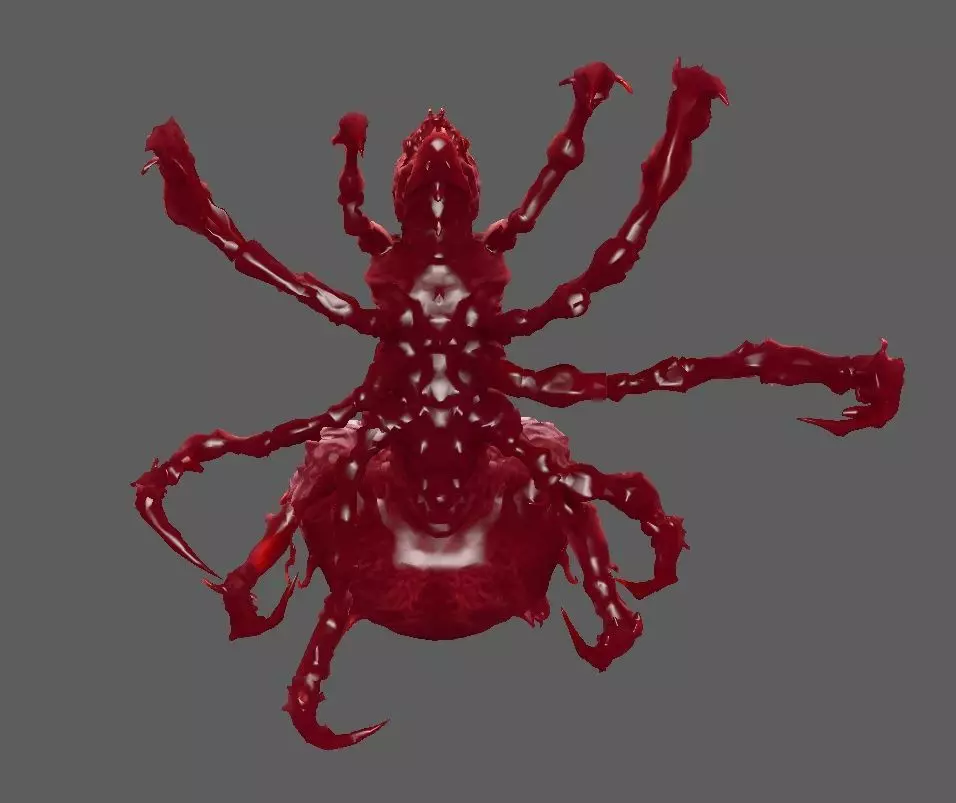 Creature 3D model_3