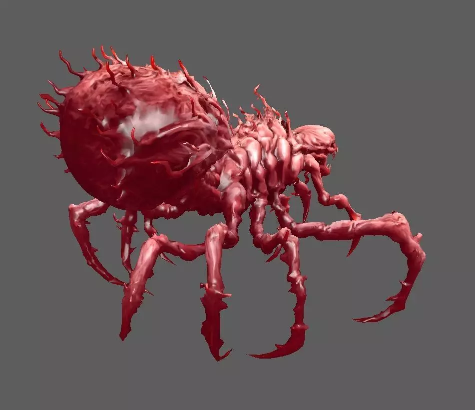 Creature 3D model_1