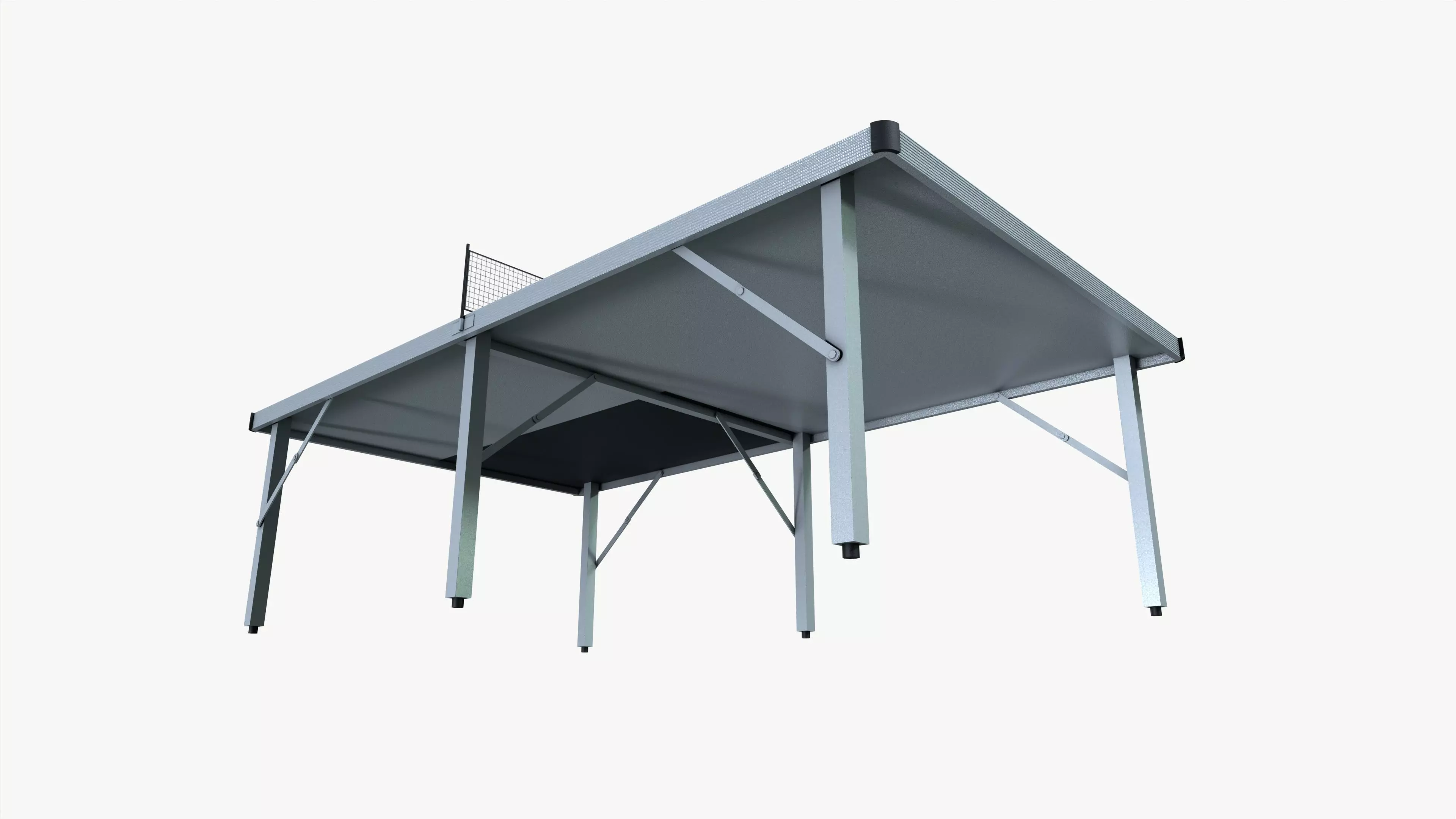 Ping Pong Table 3D model_3