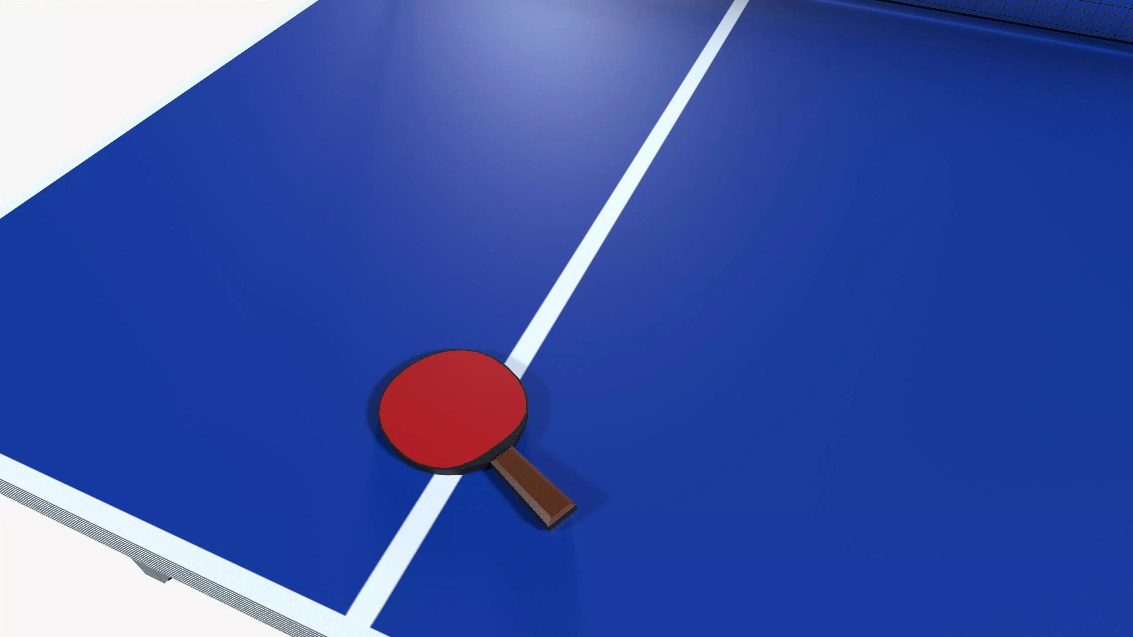 Ping Pong Table 3D model_5