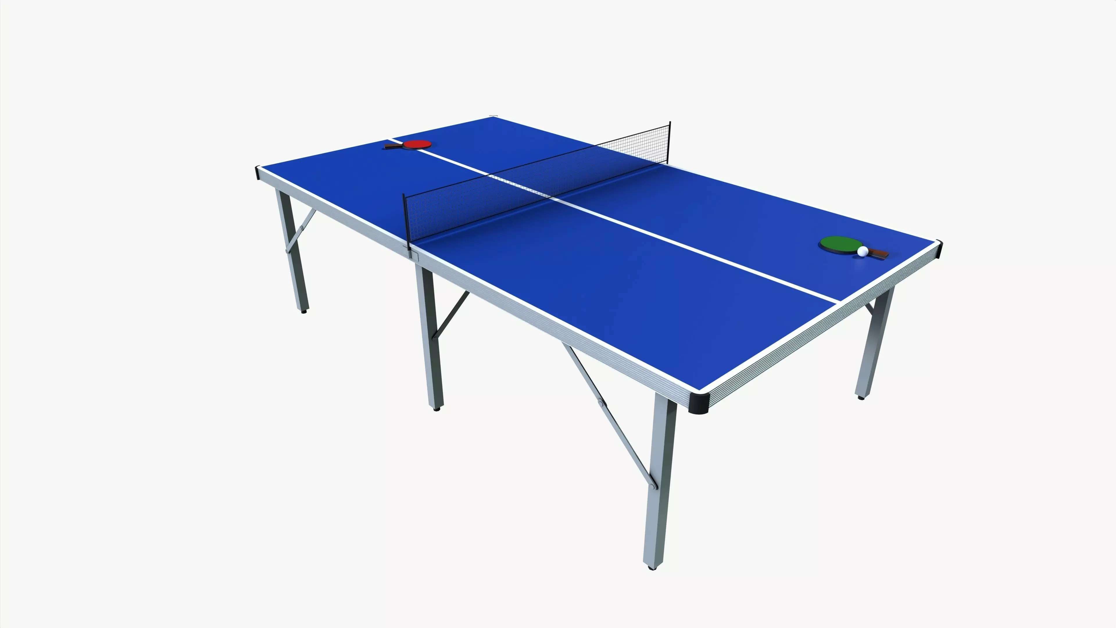 Ping Pong Table 3D model_0