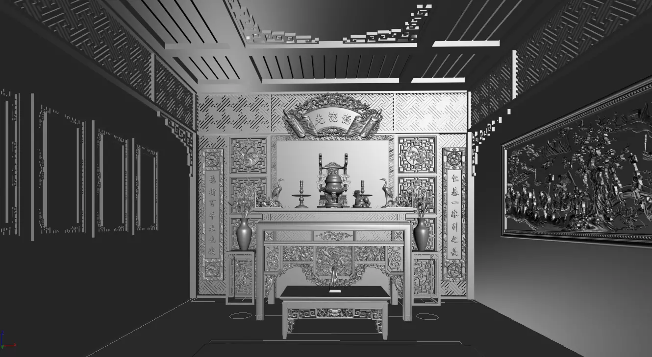 NT NHA THO GO Free 3D model