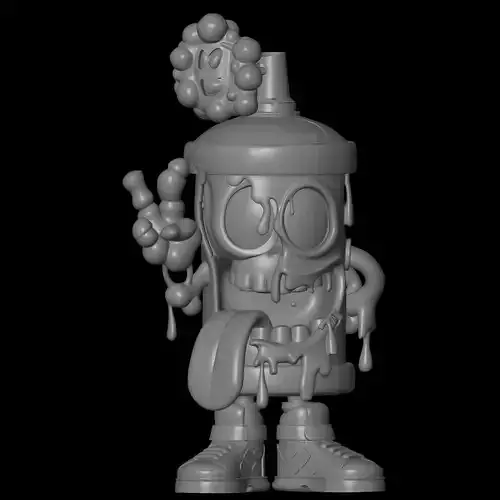 graffiti sprey model