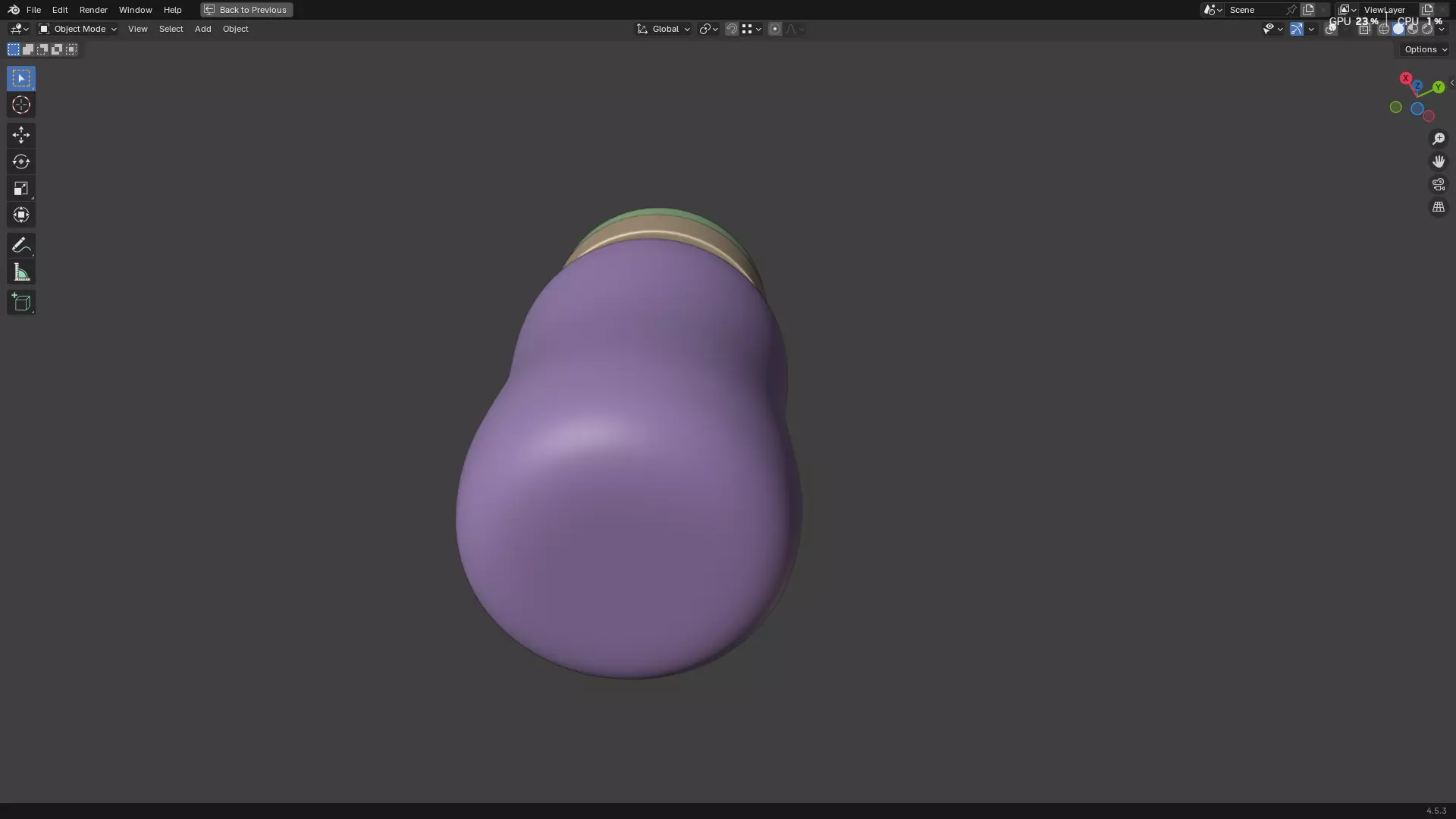 Baby Bottle With Milk 3D model_3